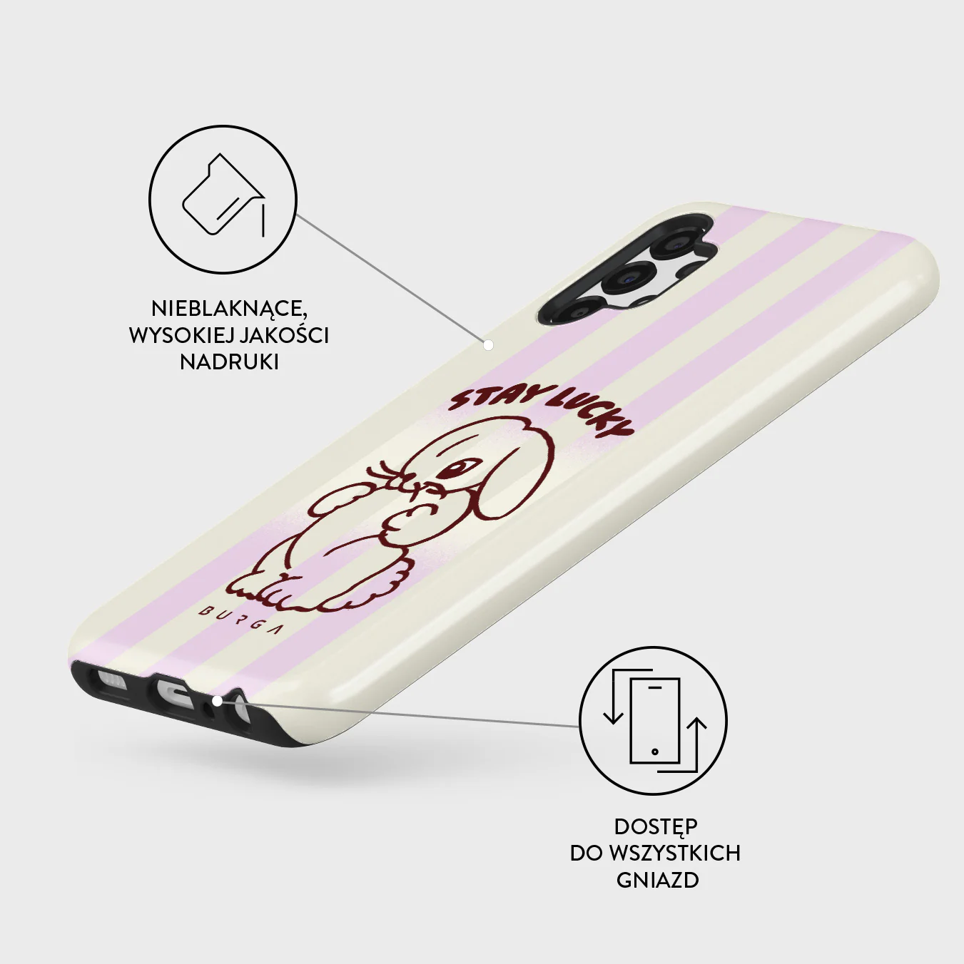Stay Lucky - Samsung Galaxy A13 4G Etui - Image 3