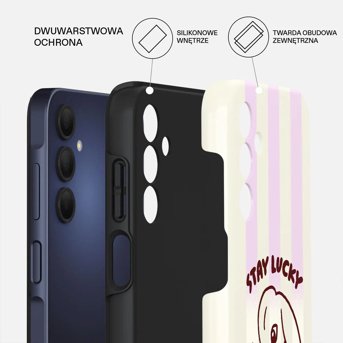 Stay Lucky - Samsung Galaxy A15 4G / 5G Etui - Image 2