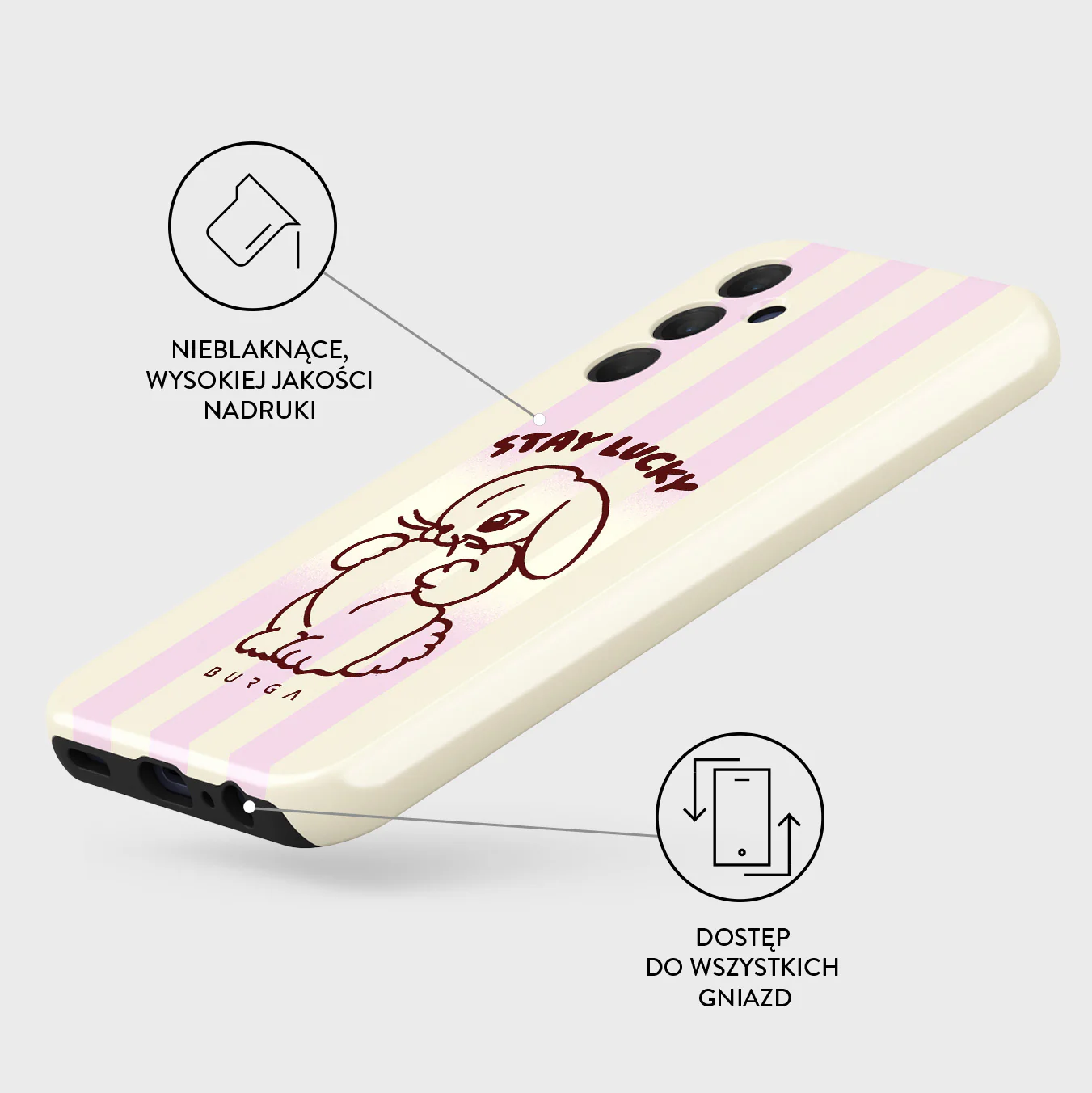 Stay Lucky - Samsung Galaxy A15 4G / 5G Etui - Image 3
