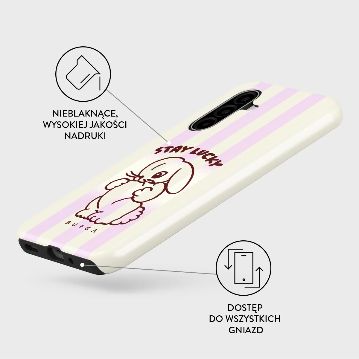 Stay Lucky - Samsung Galaxy A17 Etui - Image 3