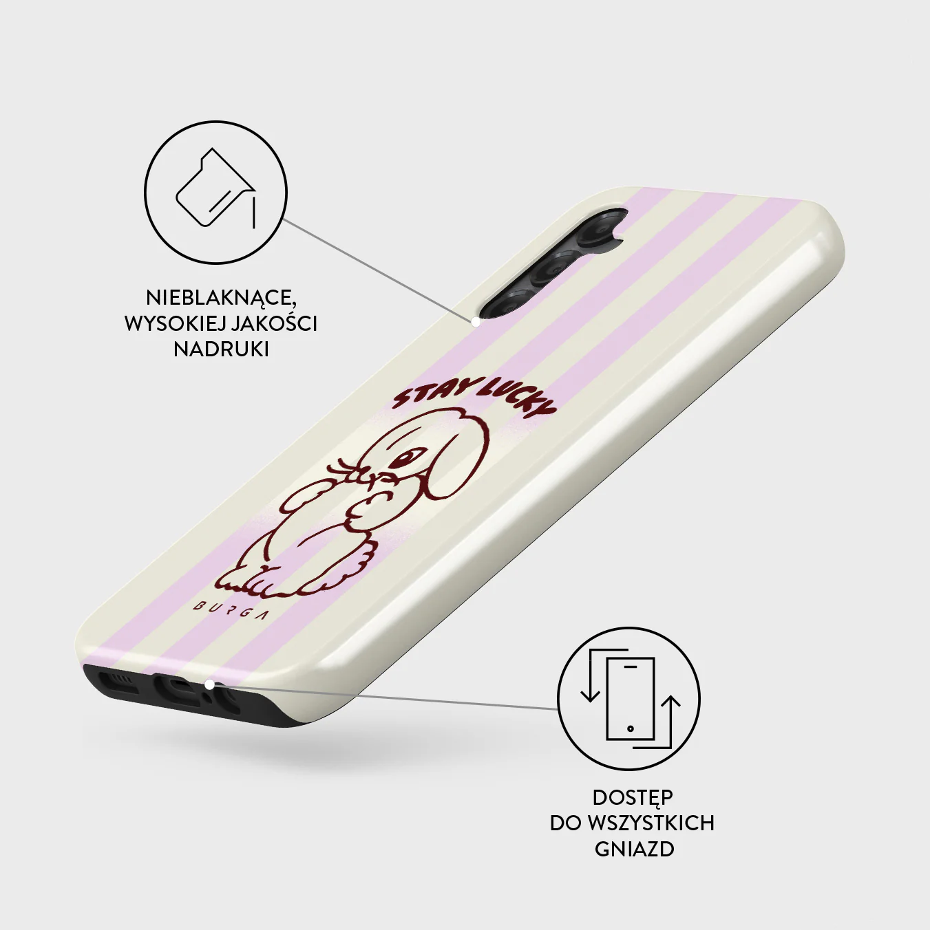 Stay Lucky - Samsung Galaxy A25 Etui - Image 3