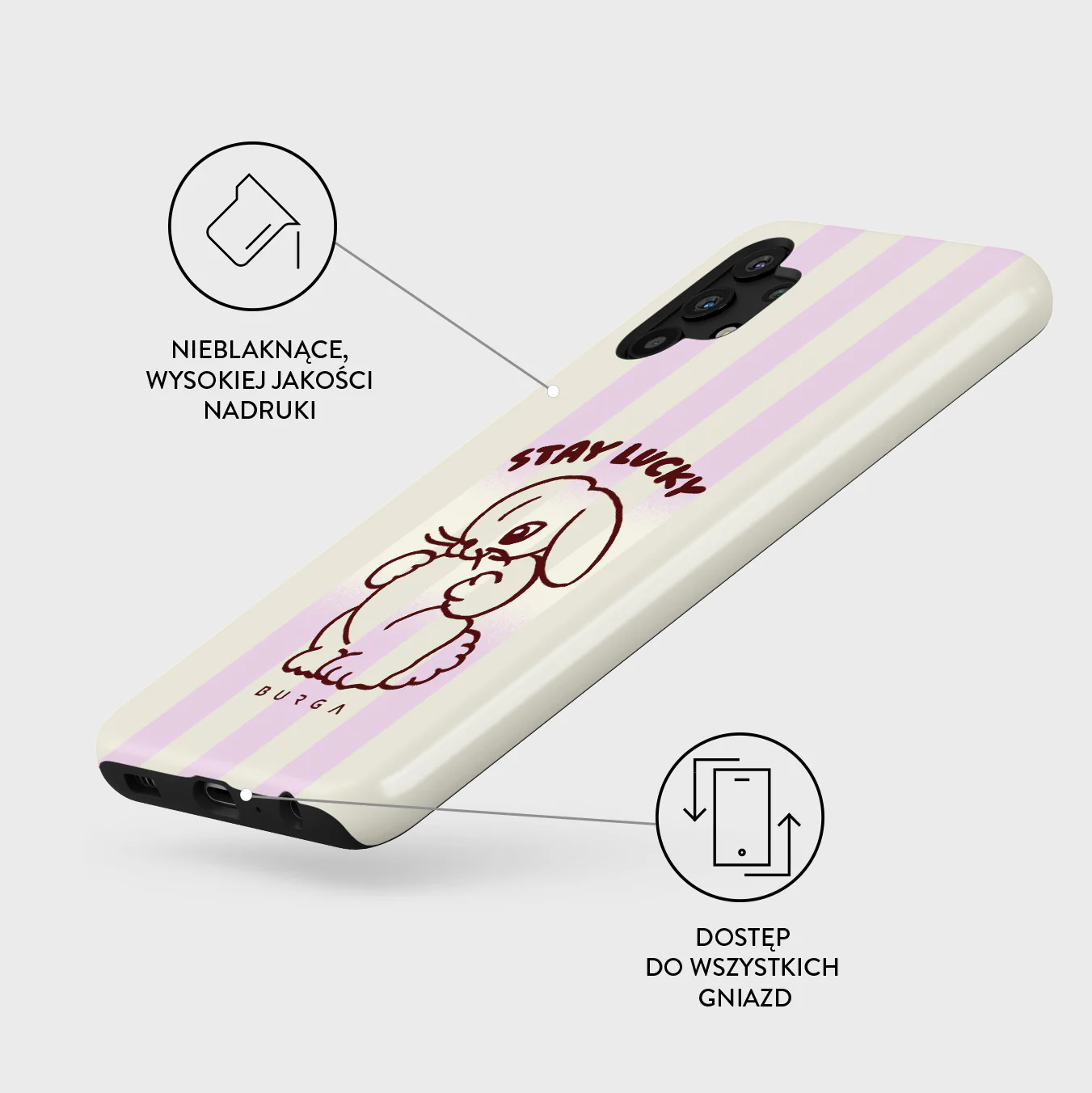 Stay Lucky - Samsung Galaxy A32 5G Etui - Image 3