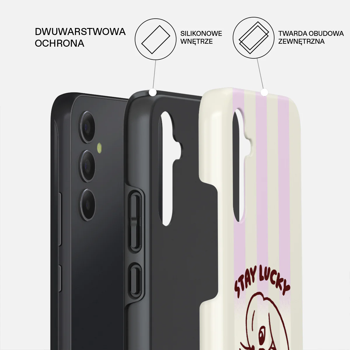 Stay Lucky - Samsung Galaxy A34 Etui - Image 2