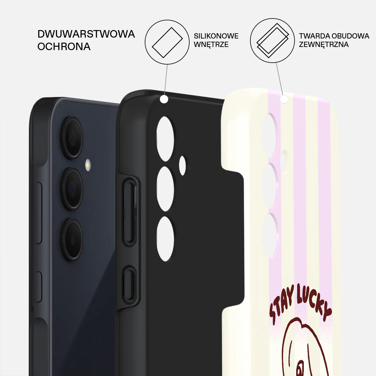 Stay Lucky - Samsung Galaxy A35 Etui - Image 2