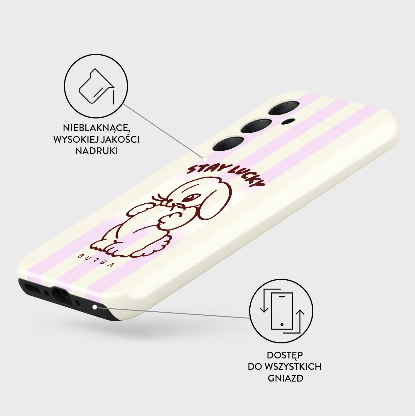 Stay Lucky - Samsung Galaxy A35 Etui - Image 3