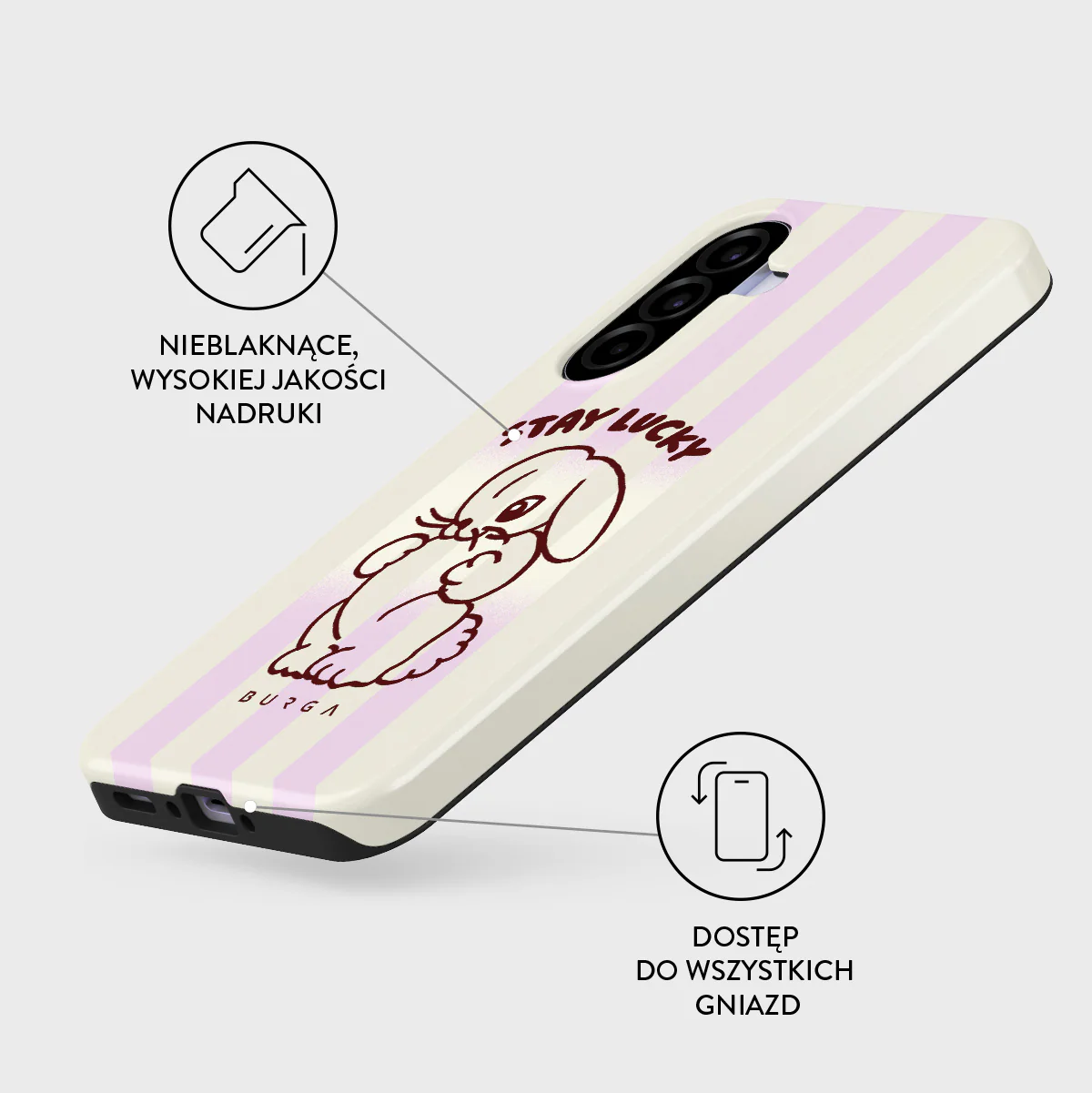 Stay Lucky - Samsung Galaxy A37 5G Etui - Image 3