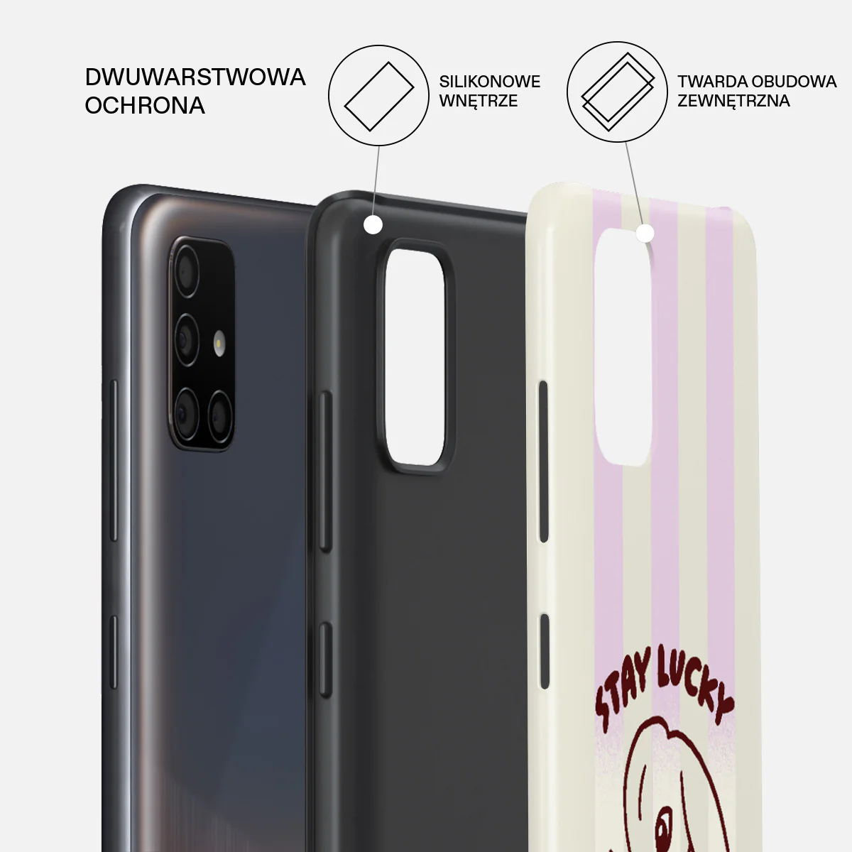 Stay Lucky - Samsung Galaxy A51 4G Etui - Image 2