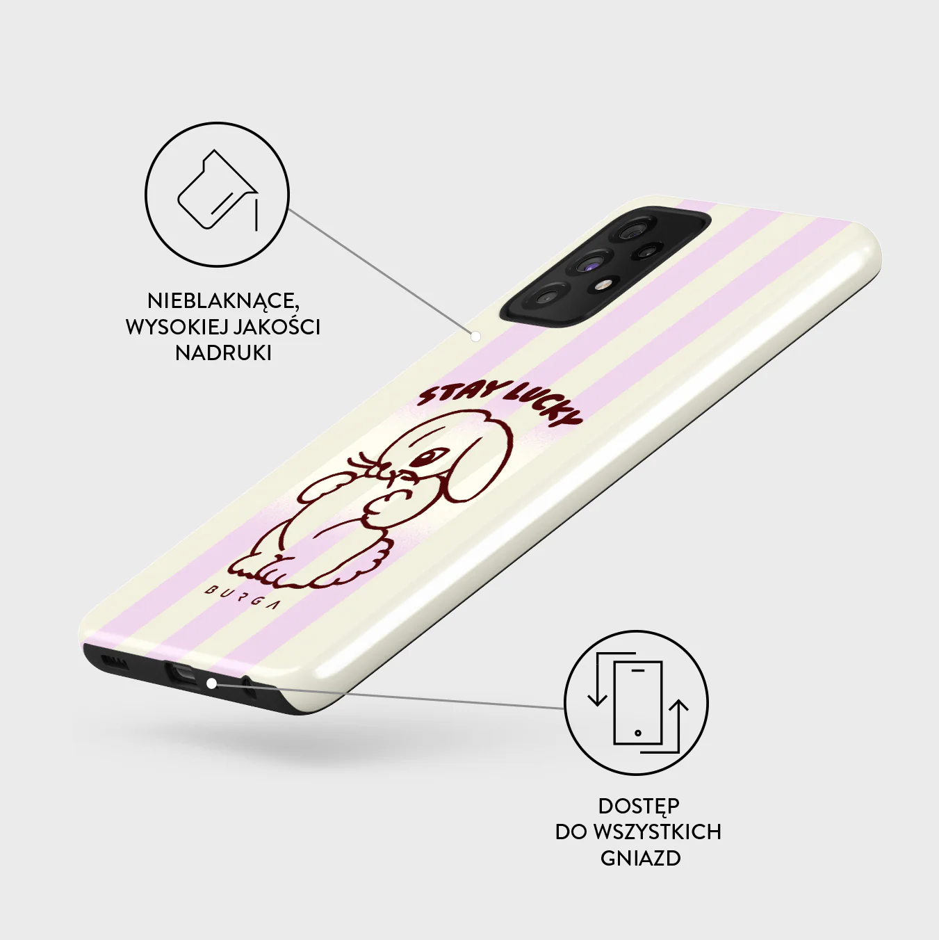 Stay Lucky - Samsung Galaxy A52 / A52S 4G / 5G Etui - Image 3