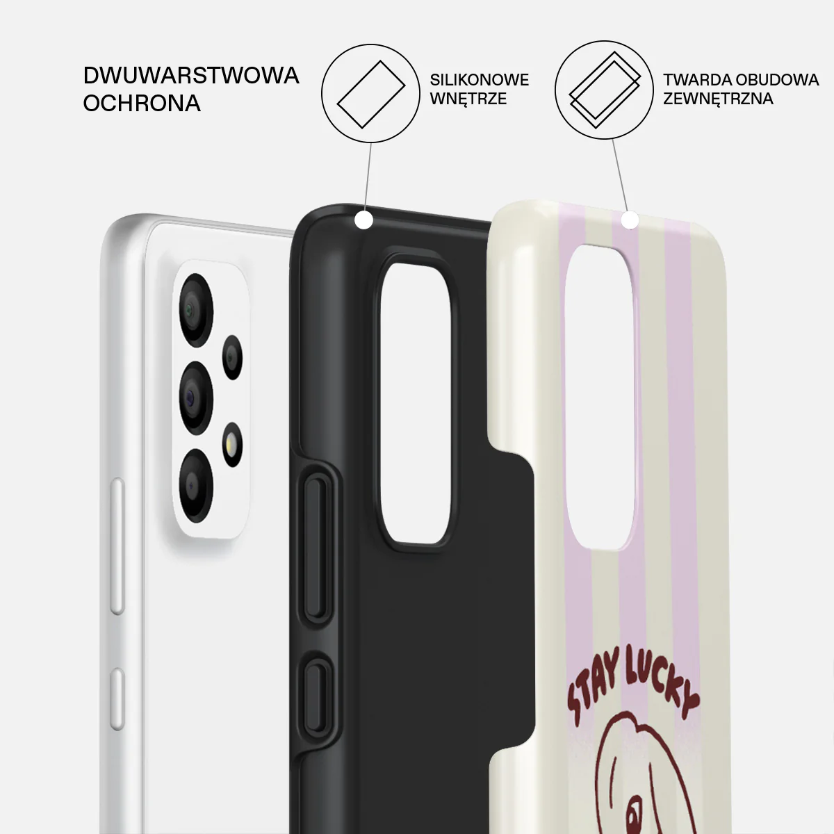 Stay Lucky - Samsung Galaxy A53 Etui - Image 2