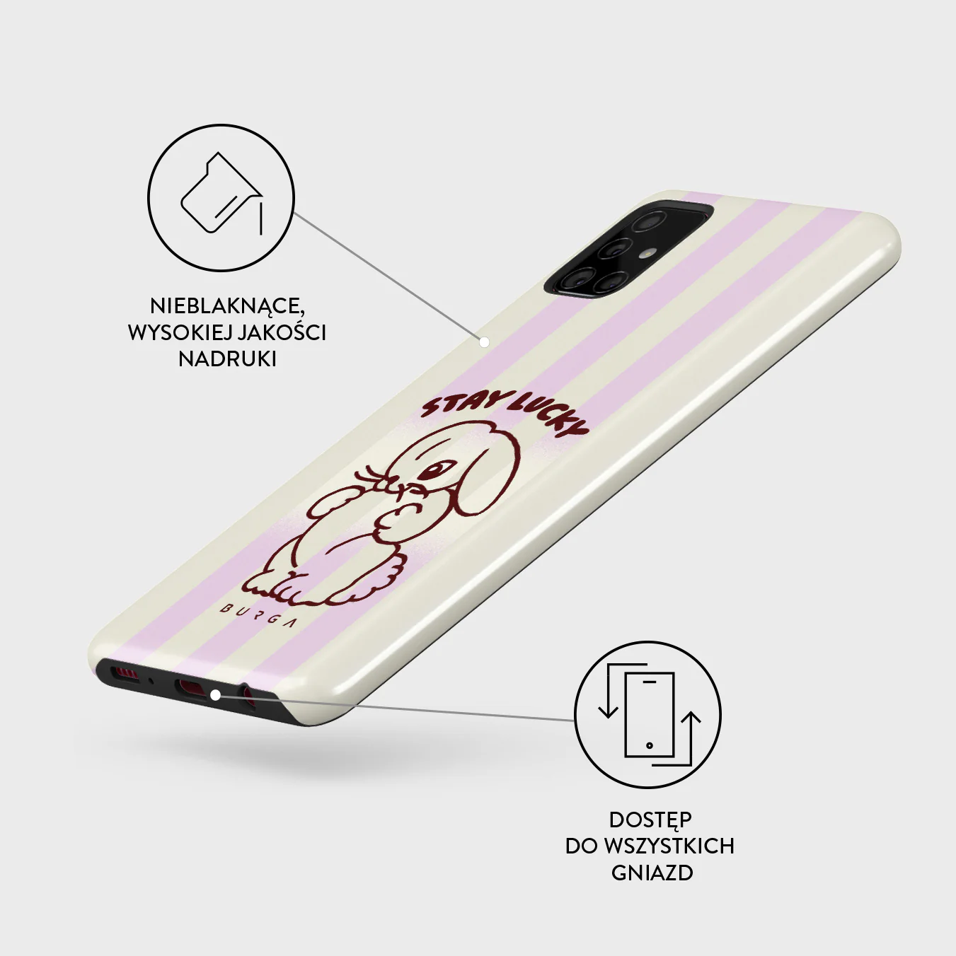 Stay Lucky - Samsung Galaxy A71 4G Etui - Image 3