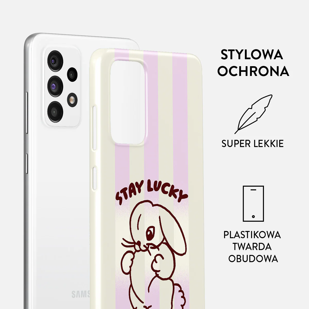 Stay Lucky - Samsung Galaxy A72 4G / 5G Etui - Image 2