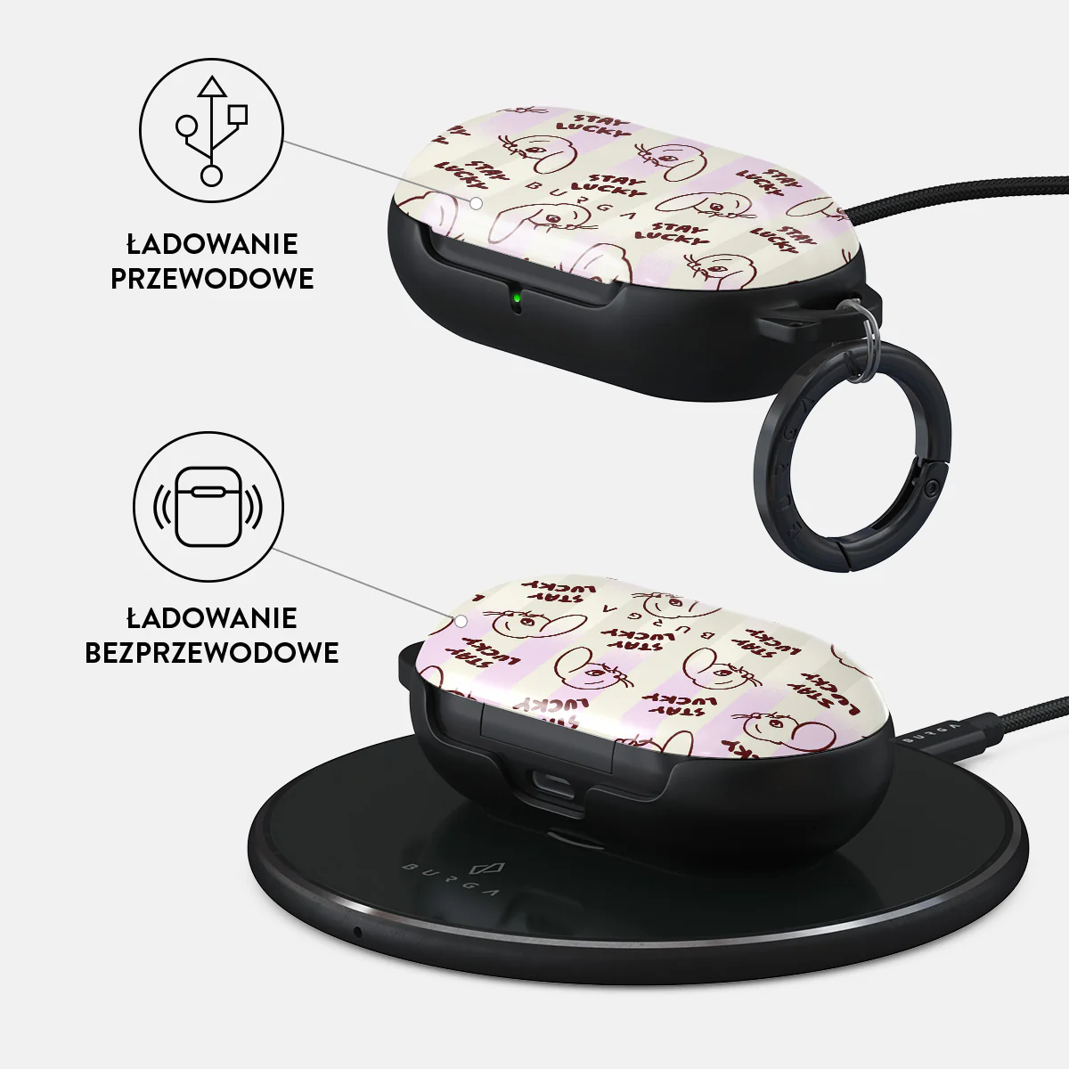 Stay Lucky - Etui na Samsung Galaxy Buds Plus - Image 3