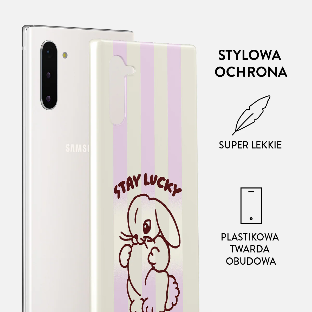 Stay Lucky - Samsung Galaxy Note 10 Etui - Image 2