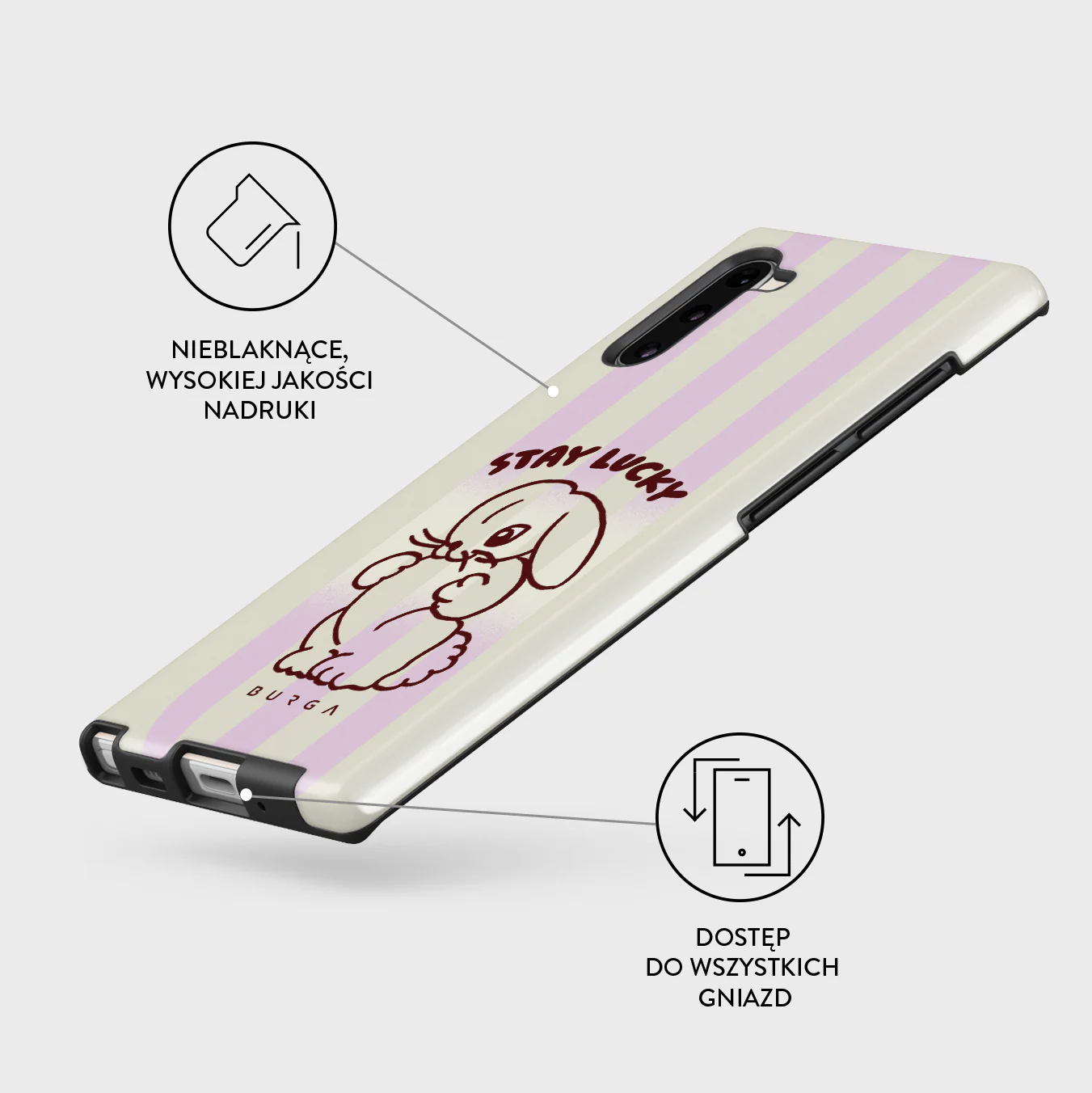 Stay Lucky - Samsung Galaxy Note 10 Etui - Image 7