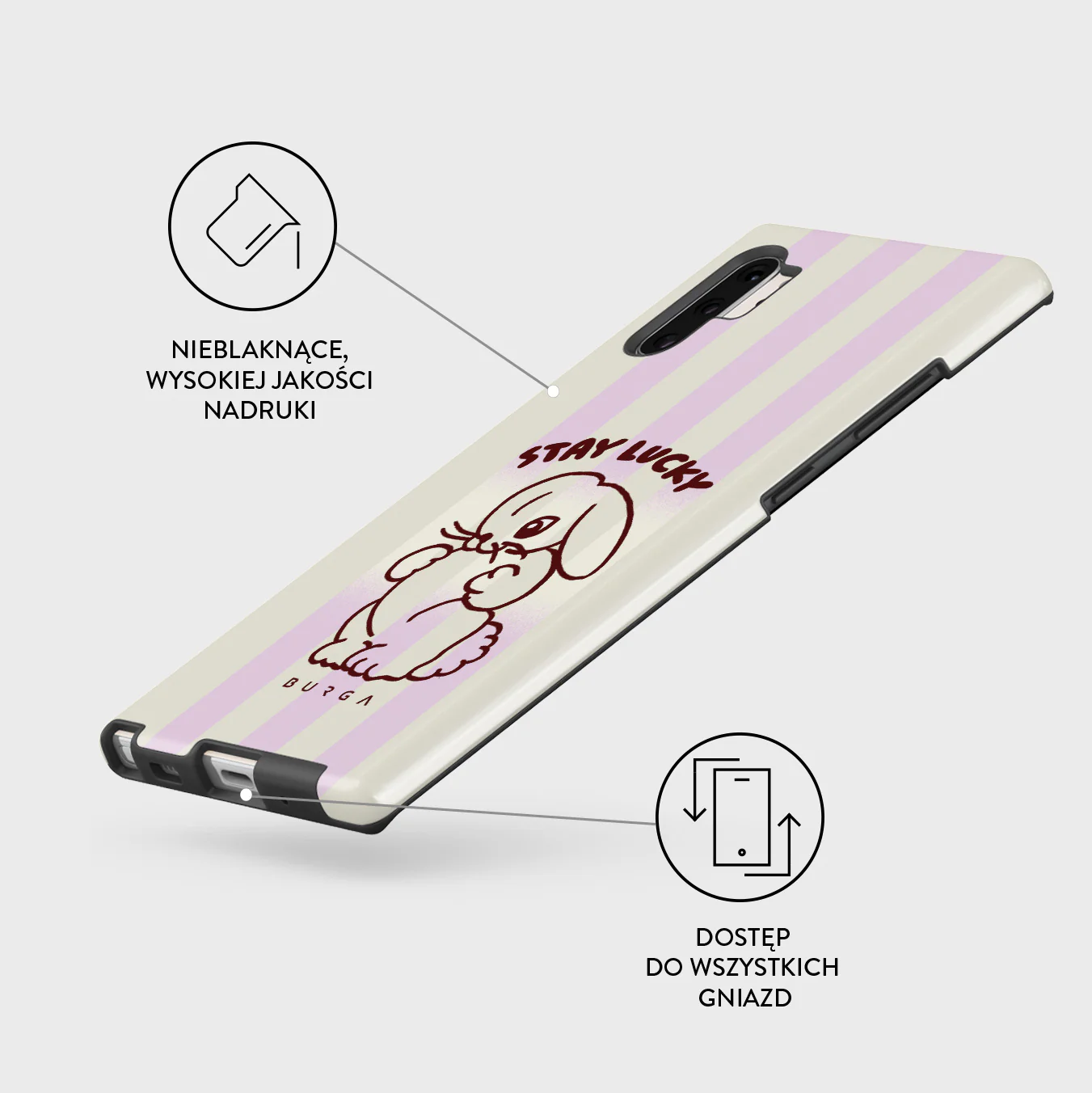 Stay Lucky - Samsung Galaxy Note 10 Plus Etui - Image 7