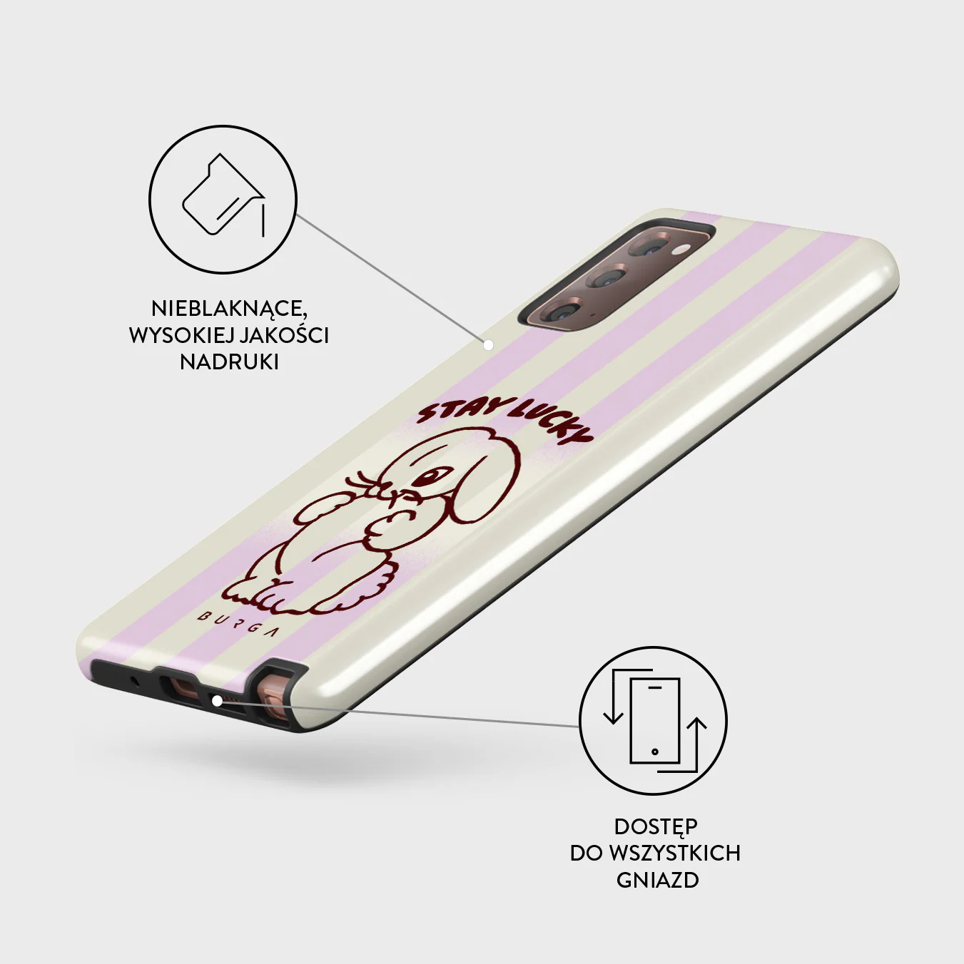 Stay Lucky - Samsung Galaxy Note 20 4G / 5G Etui - Image 7