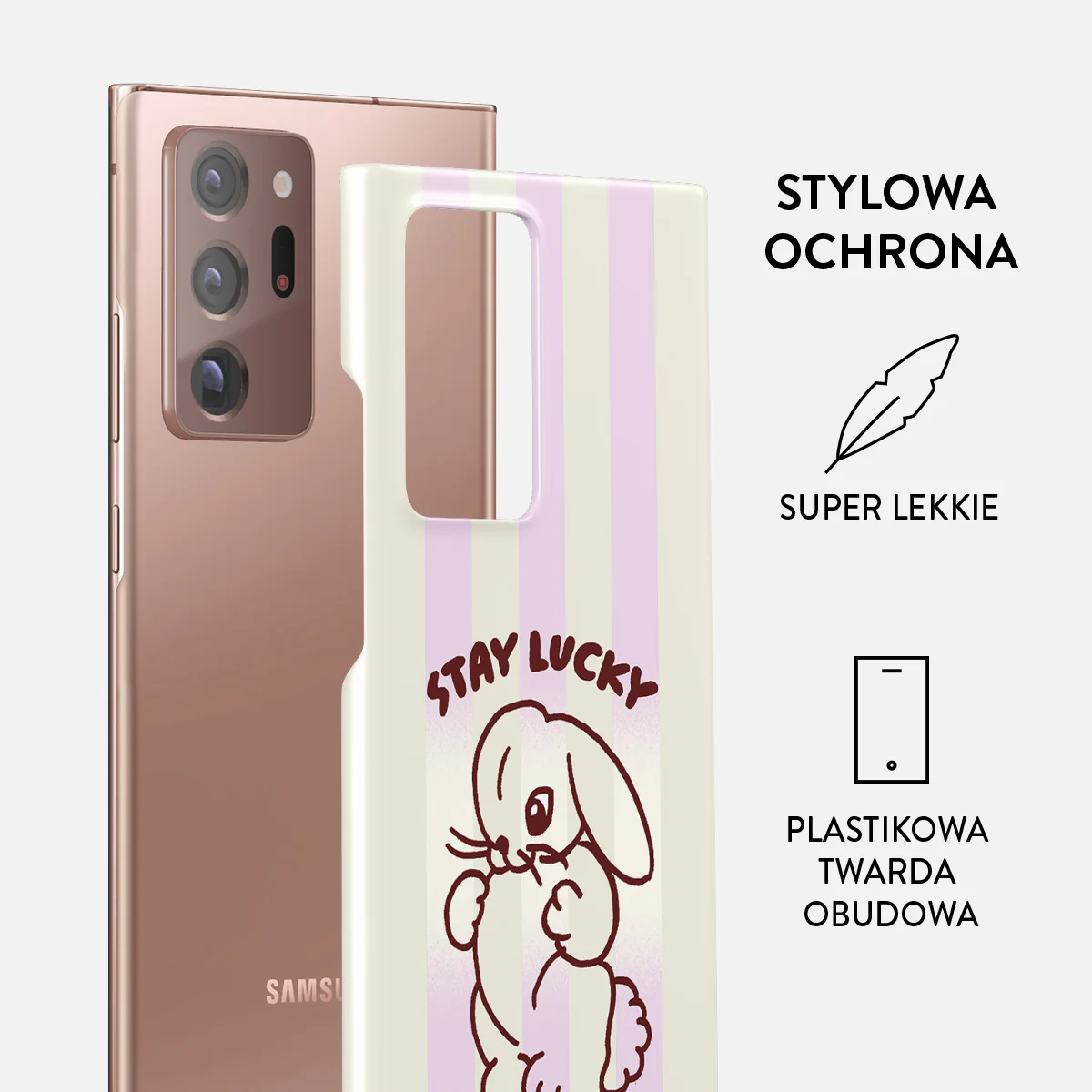 Stay Lucky - Samsung Galaxy Note 20 Ultra 4G / 5G Etui - Image 2