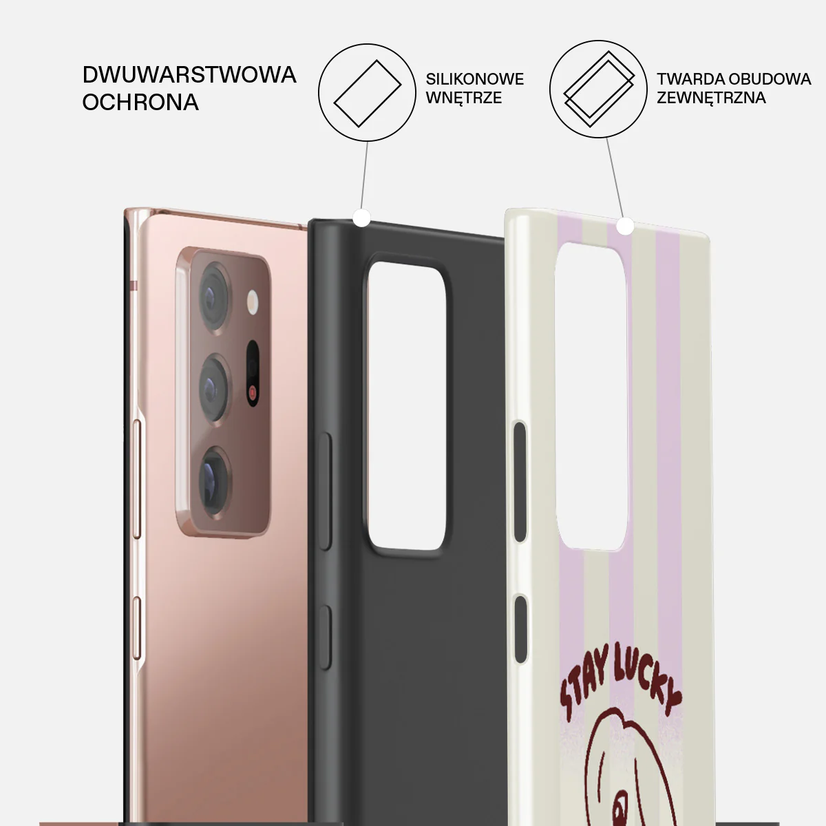 Stay Lucky - Samsung Galaxy Note 20 Ultra 4G / 5G Etui - Image 6