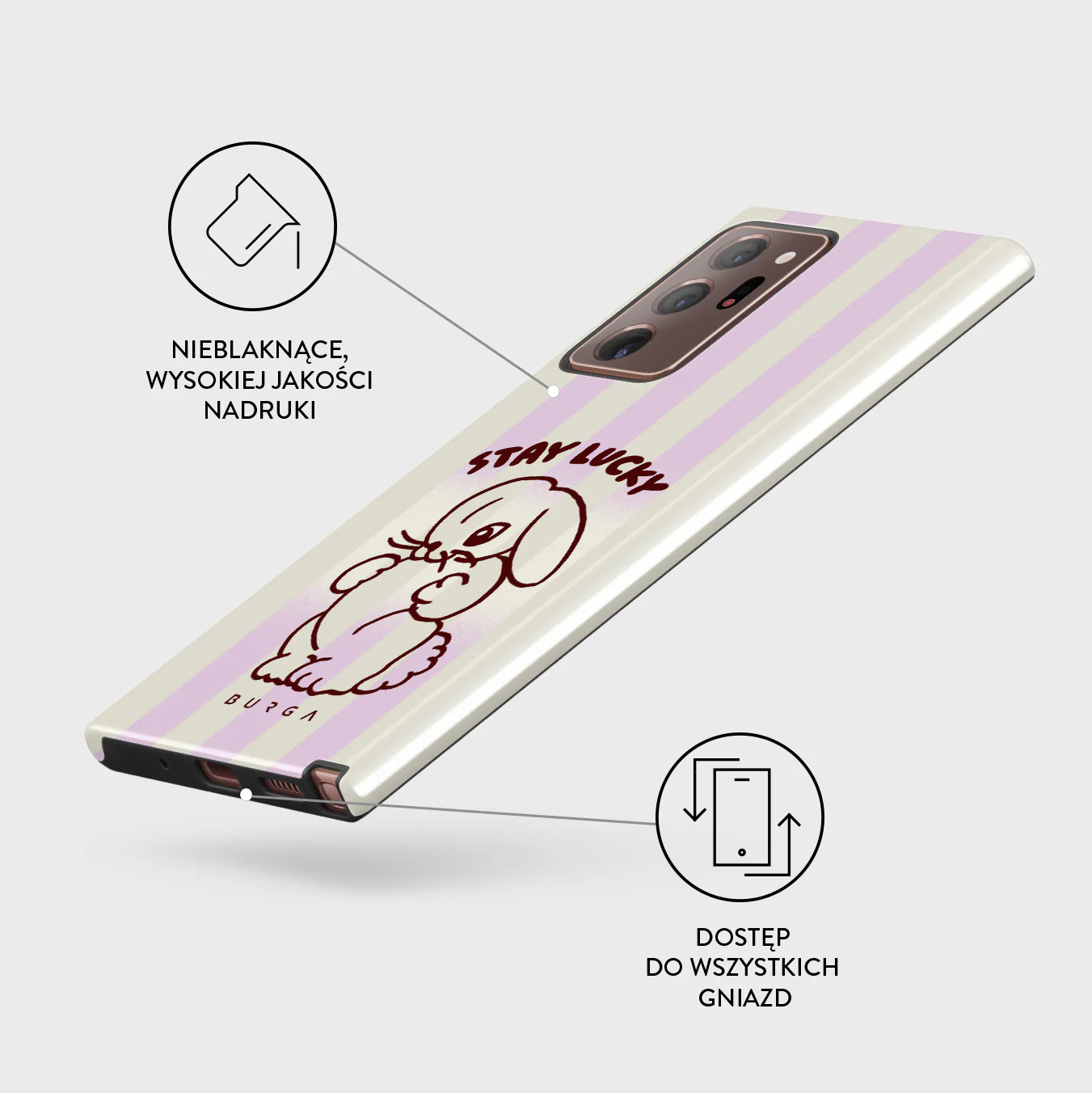 Stay Lucky - Samsung Galaxy Note 20 Ultra 4G / 5G Etui - Image 7