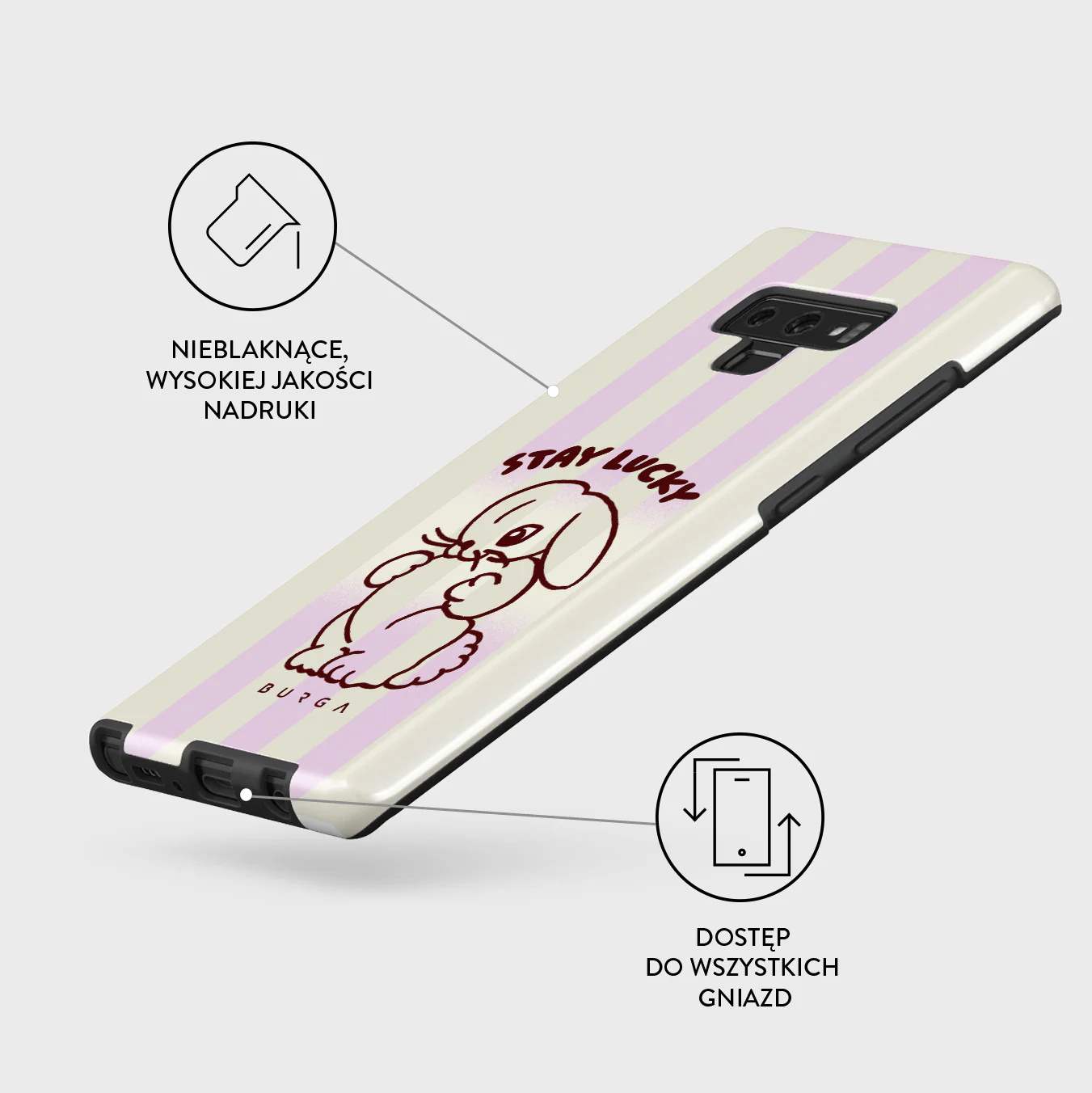 Stay Lucky - Samsung Galaxy Note 9 Etui - Image 7
