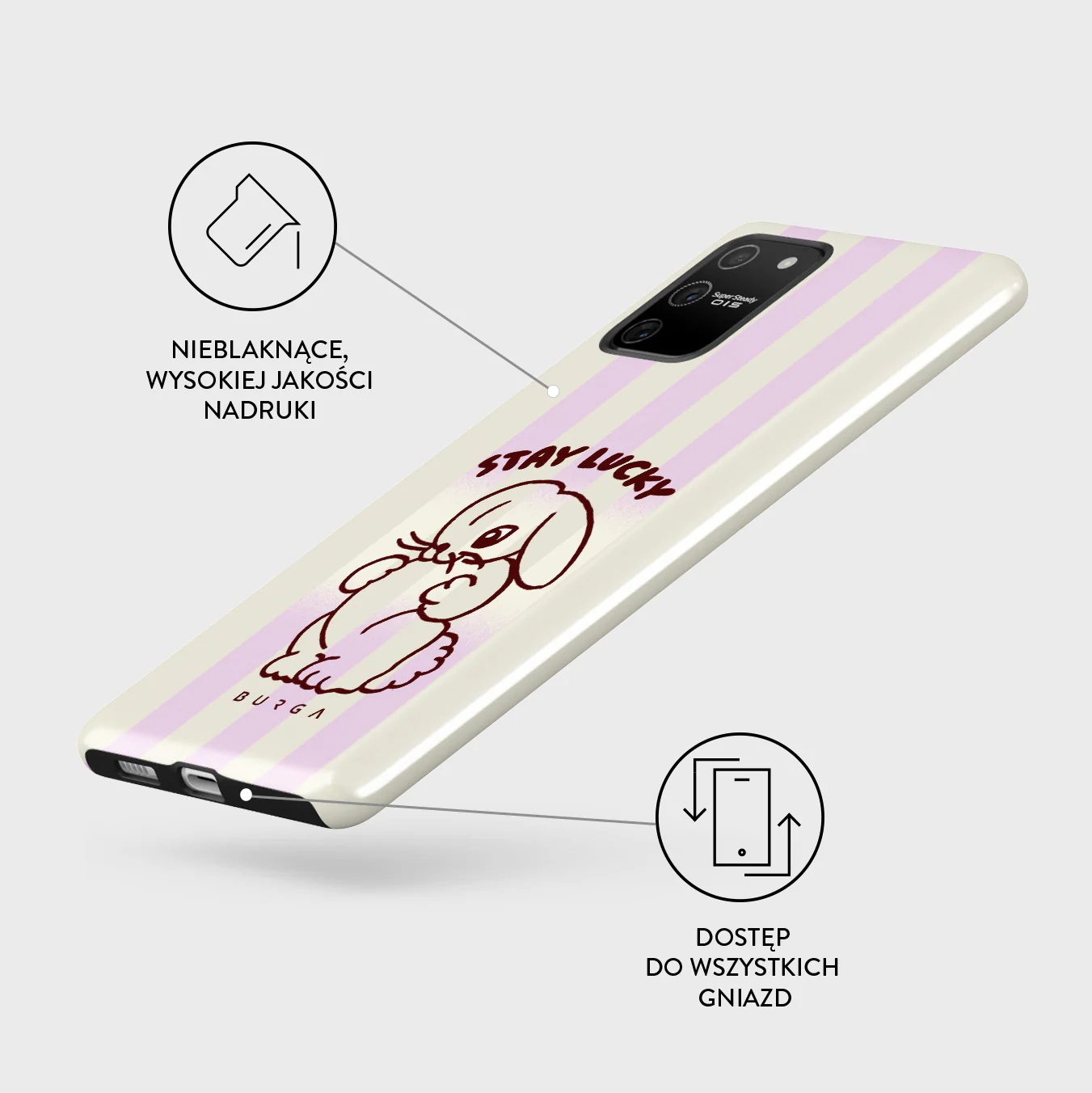 Stay Lucky - Samsung Galaxy S10 Lite Etui - Image 3
