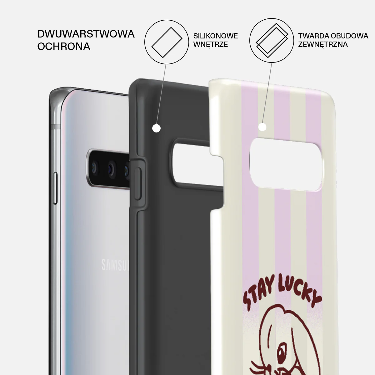 Stay Lucky - Samsung Galaxy S10 Plus Etui - Image 2