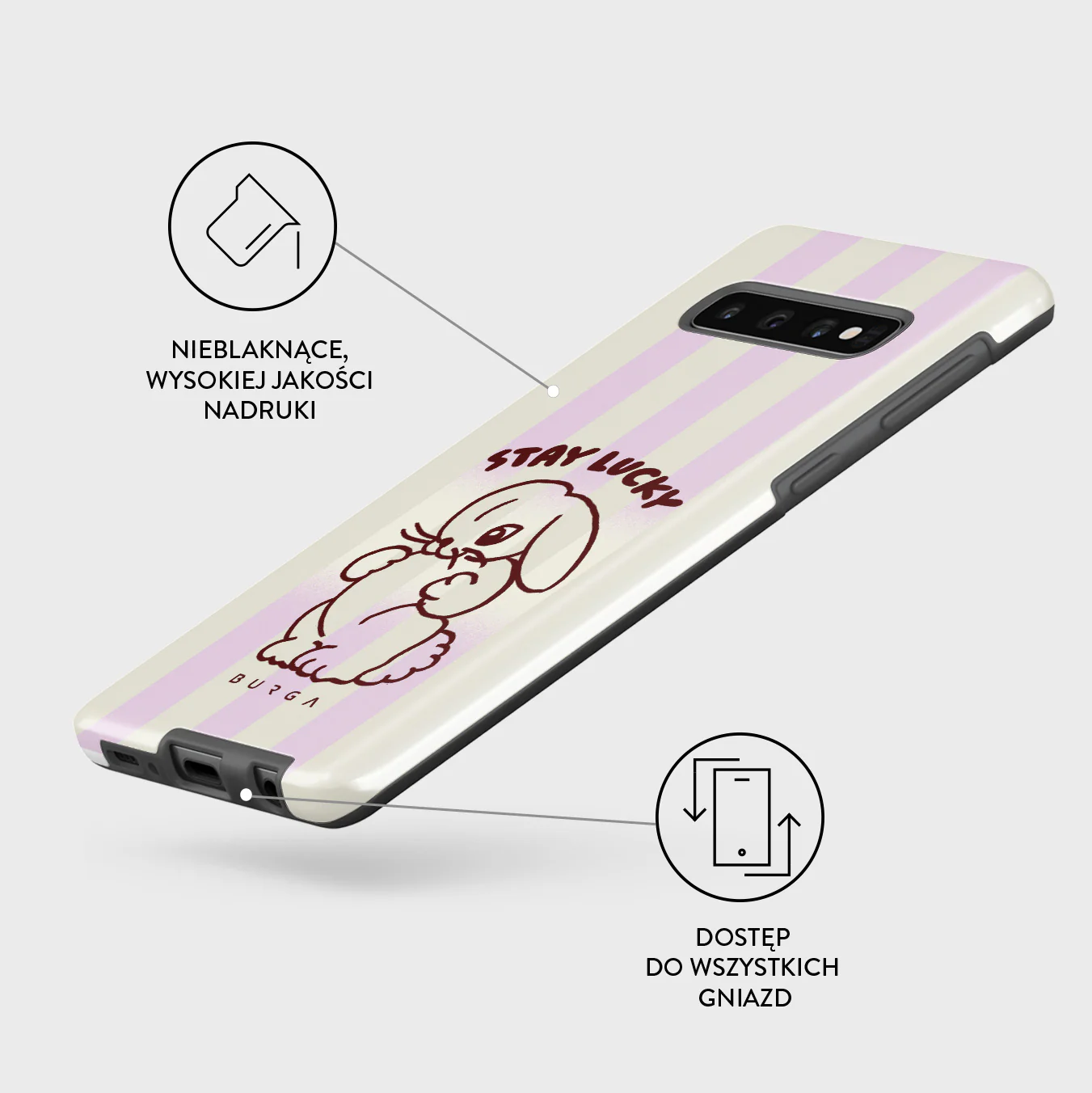 Stay Lucky - Samsung Galaxy S10 Plus Etui - Image 3