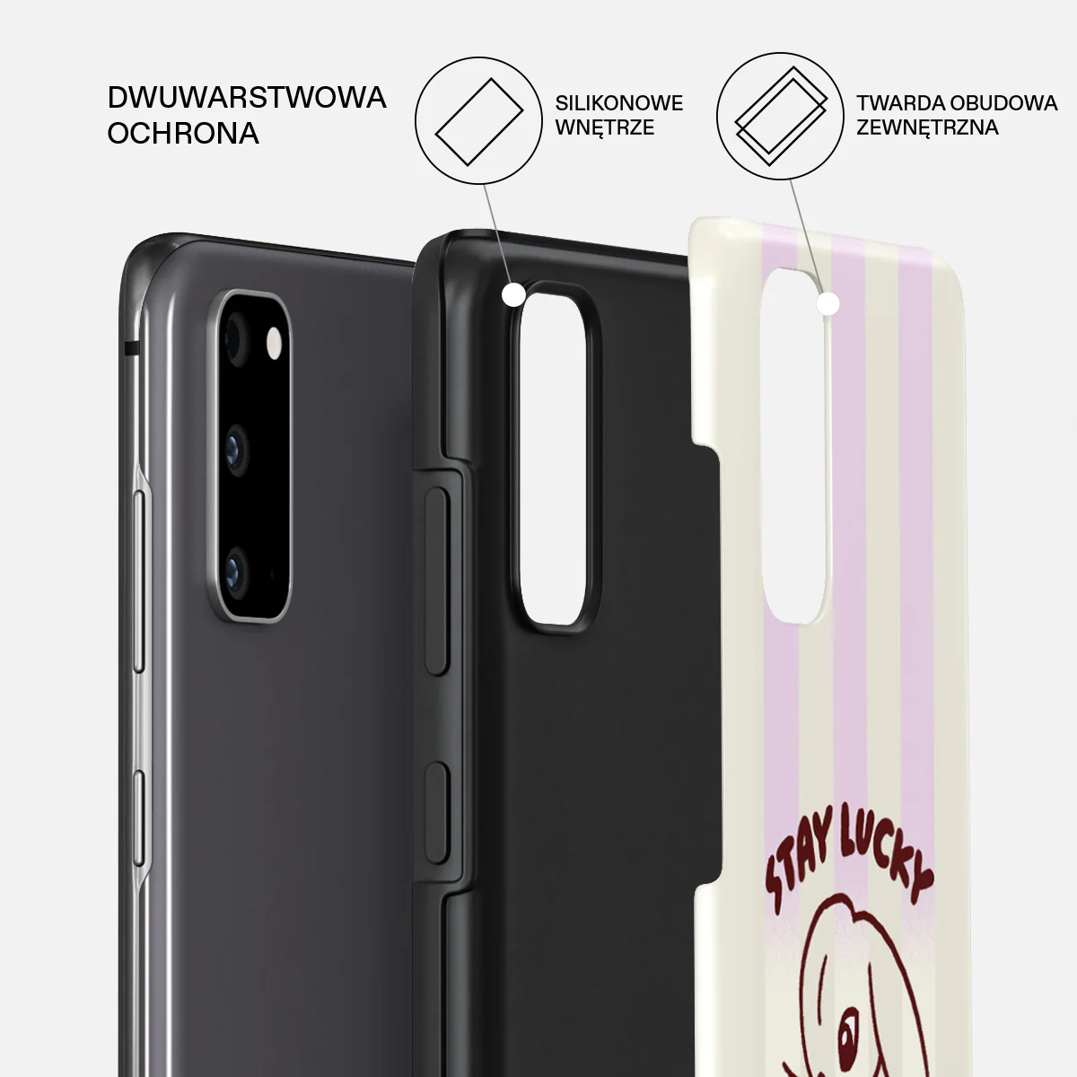 Stay Lucky - Samsung Galaxy S20 4G / 5G Etui - Image 2