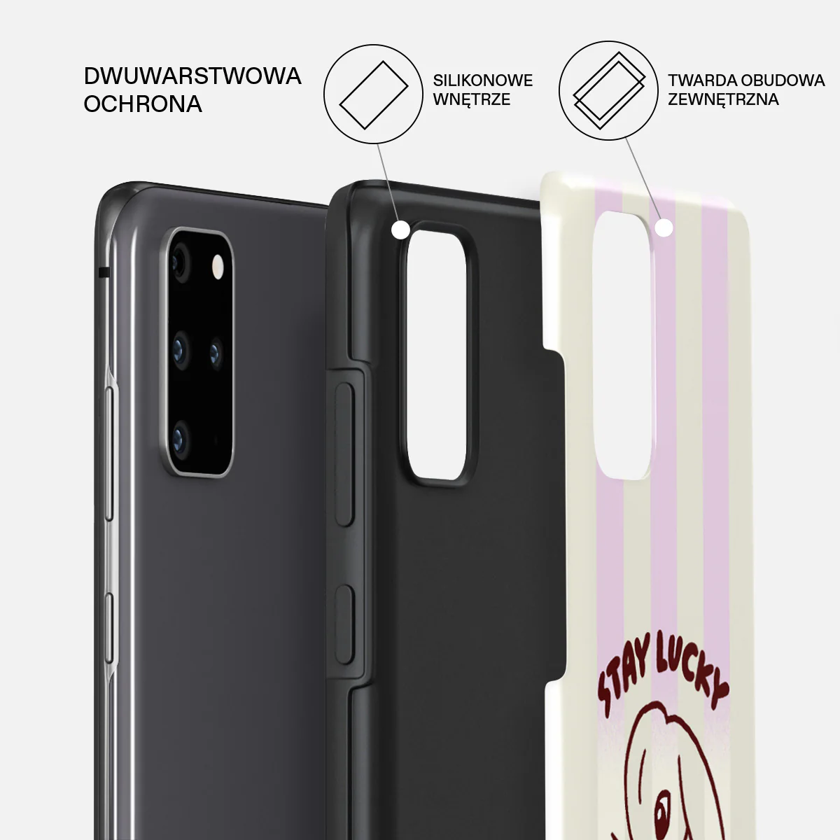 Stay Lucky - Samsung Galaxy S20 Plus 4G / 5G Etui - Image 2
