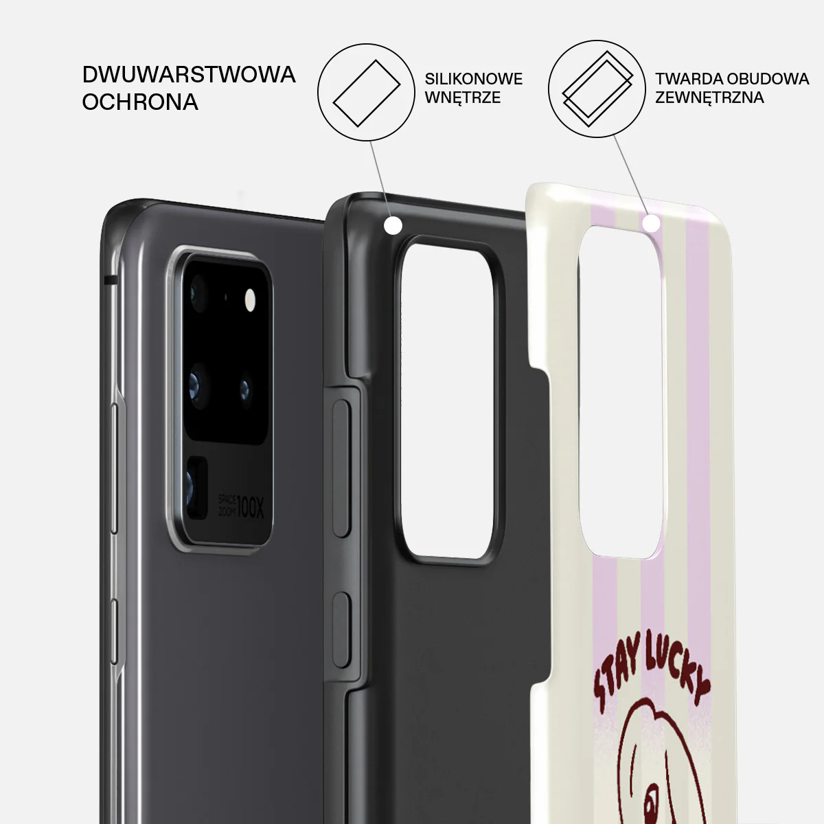 Stay Lucky - Samsung Galaxy S20 Ultra 4G / 5G Etui - Image 6
