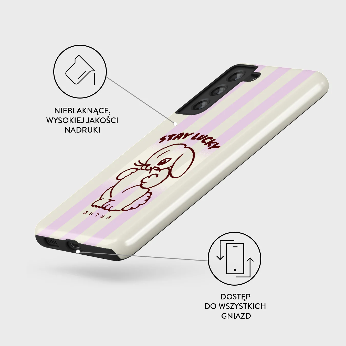 Stay Lucky - Samsung Galaxy S21 FE Etui - Image 3