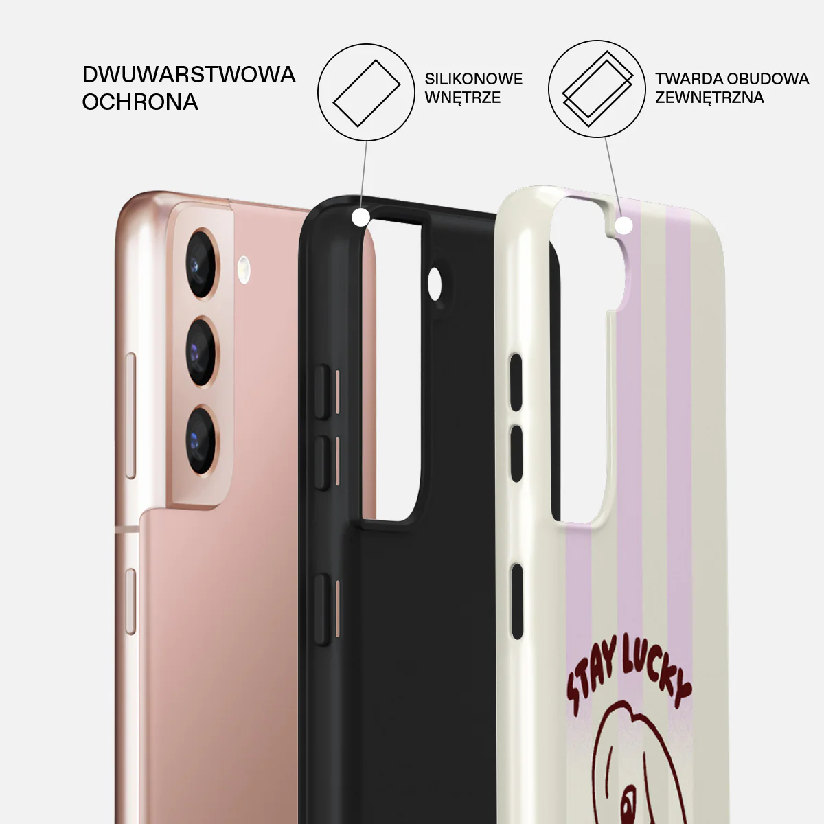 Stay Lucky - Samsung Galaxy S21 Plus Etui - Image 2