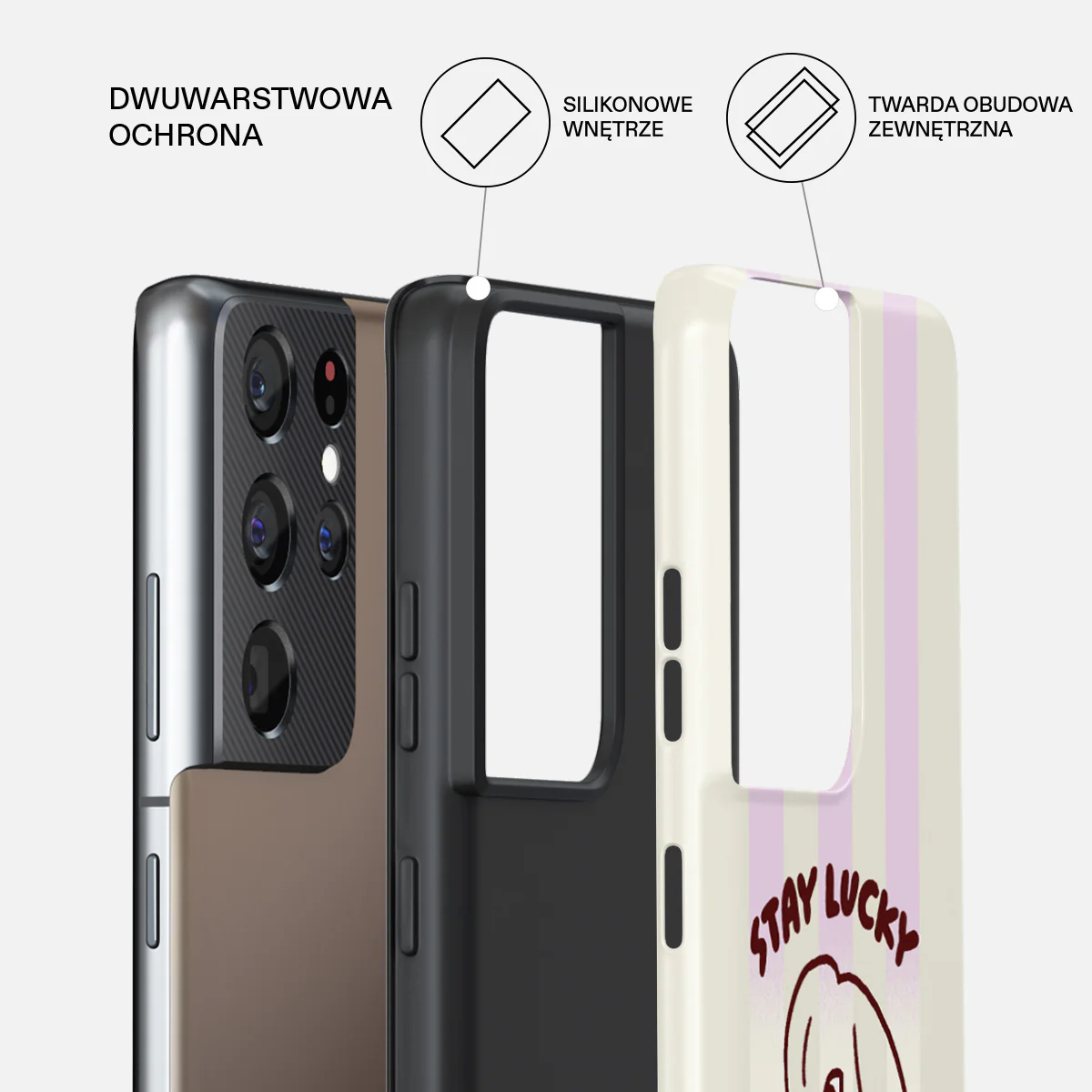 Stay Lucky - Samsung Galaxy S21 Ultra Etui - Image 2