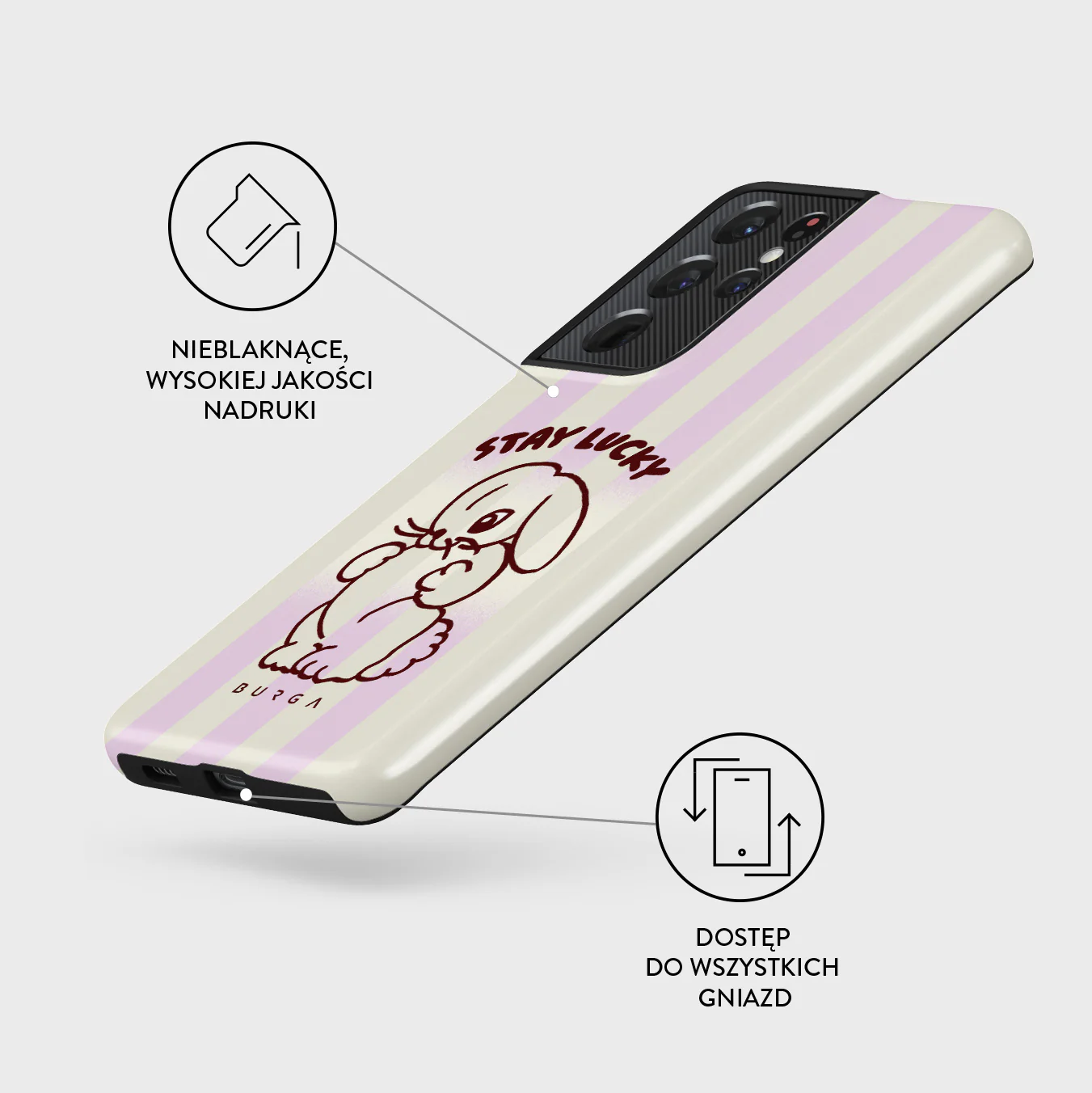 Stay Lucky - Samsung Galaxy S21 Ultra Etui - Image 3
