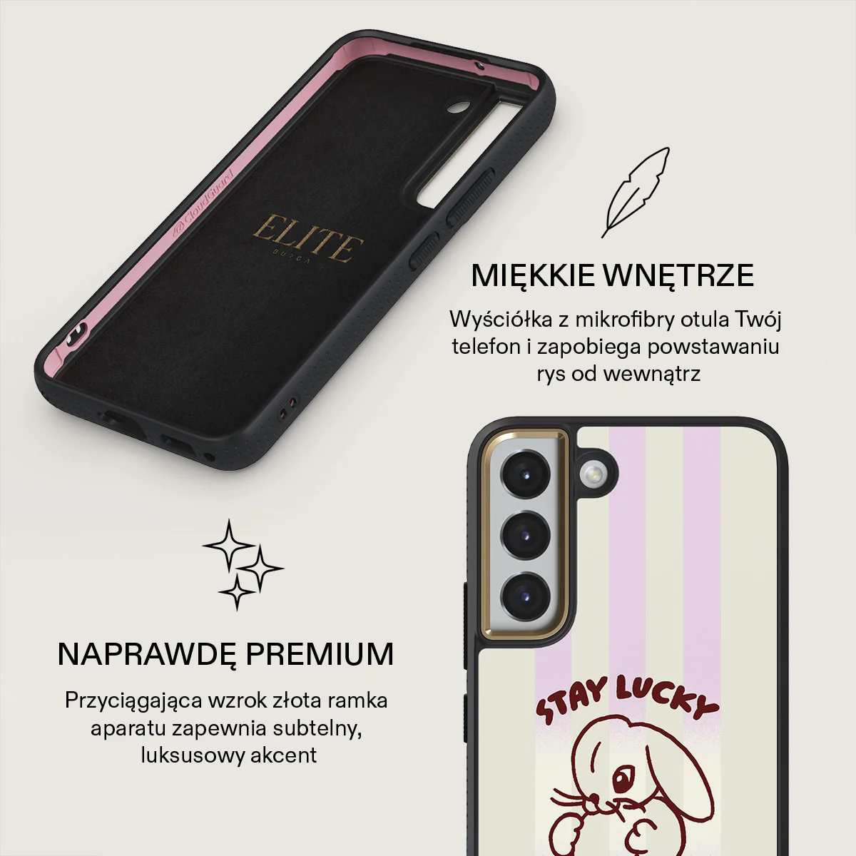 Stay Lucky - Samsung Galaxy S22 Etui - Image 10
