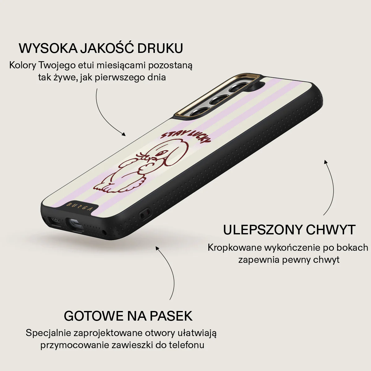 Stay Lucky - Samsung Galaxy S22 Etui - Image 9