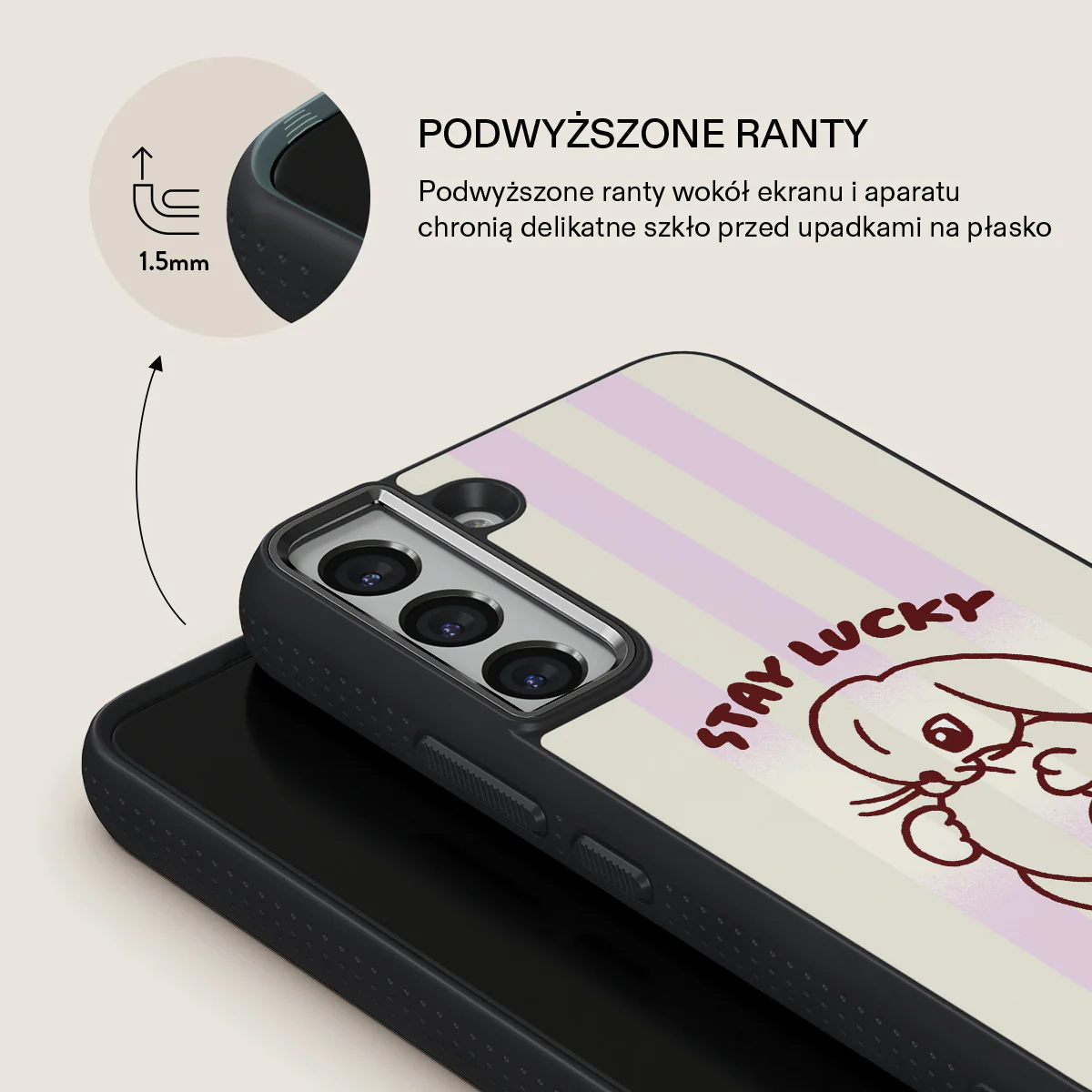 Stay Lucky - Samsung Galaxy S22 Plus Etui - Image 15