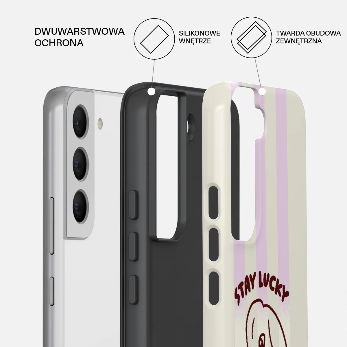 Stay Lucky - Samsung Galaxy S22 Plus Etui - Image 2