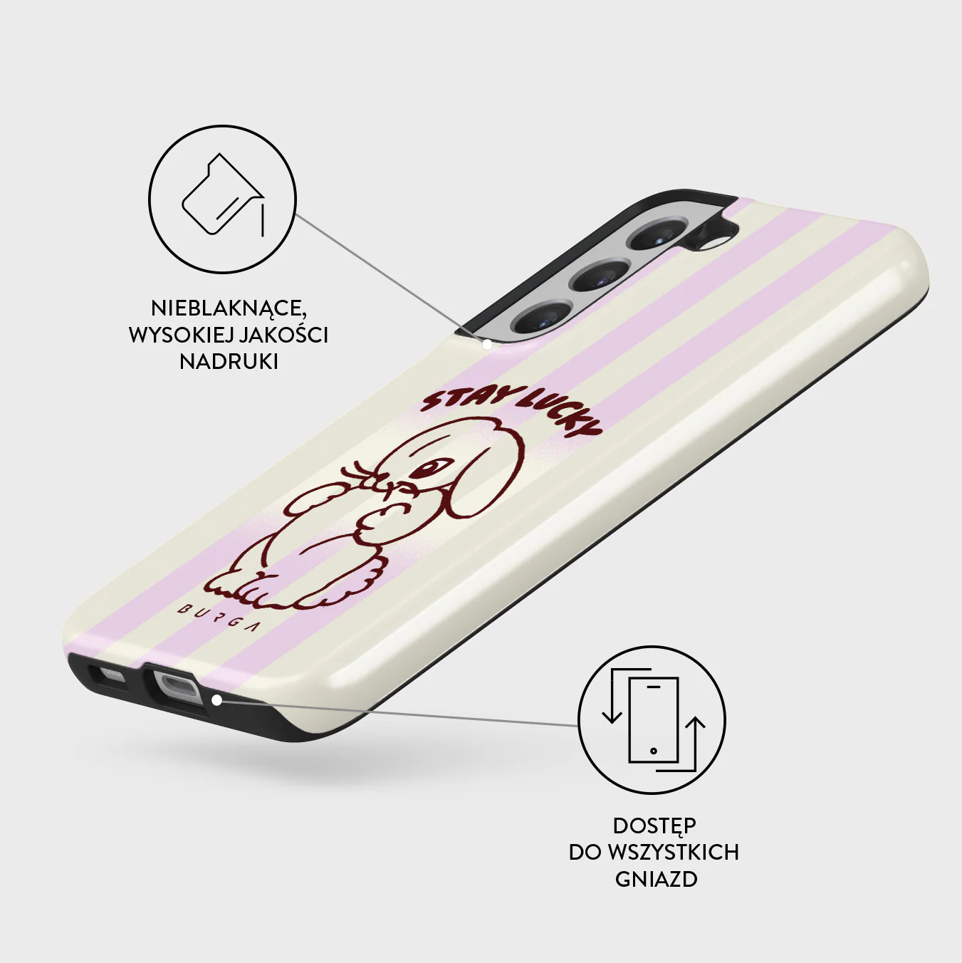 Stay Lucky - Samsung Galaxy S22 Plus Etui - Image 3