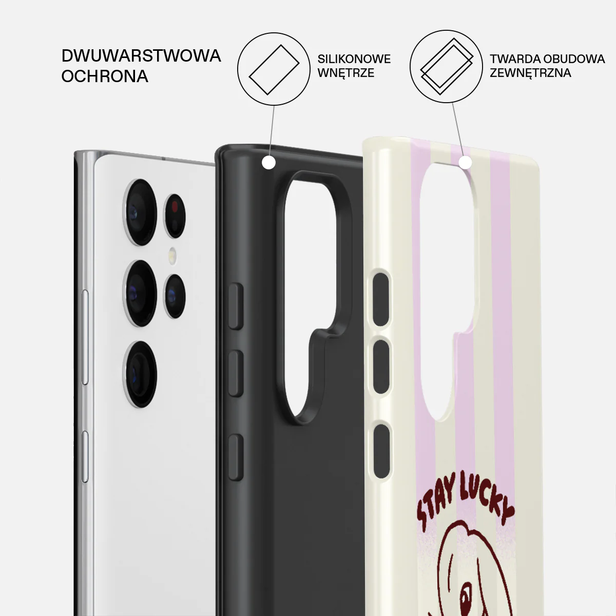 Stay Lucky - Samsung Galaxy S22 Ultra Etui - Image 2
