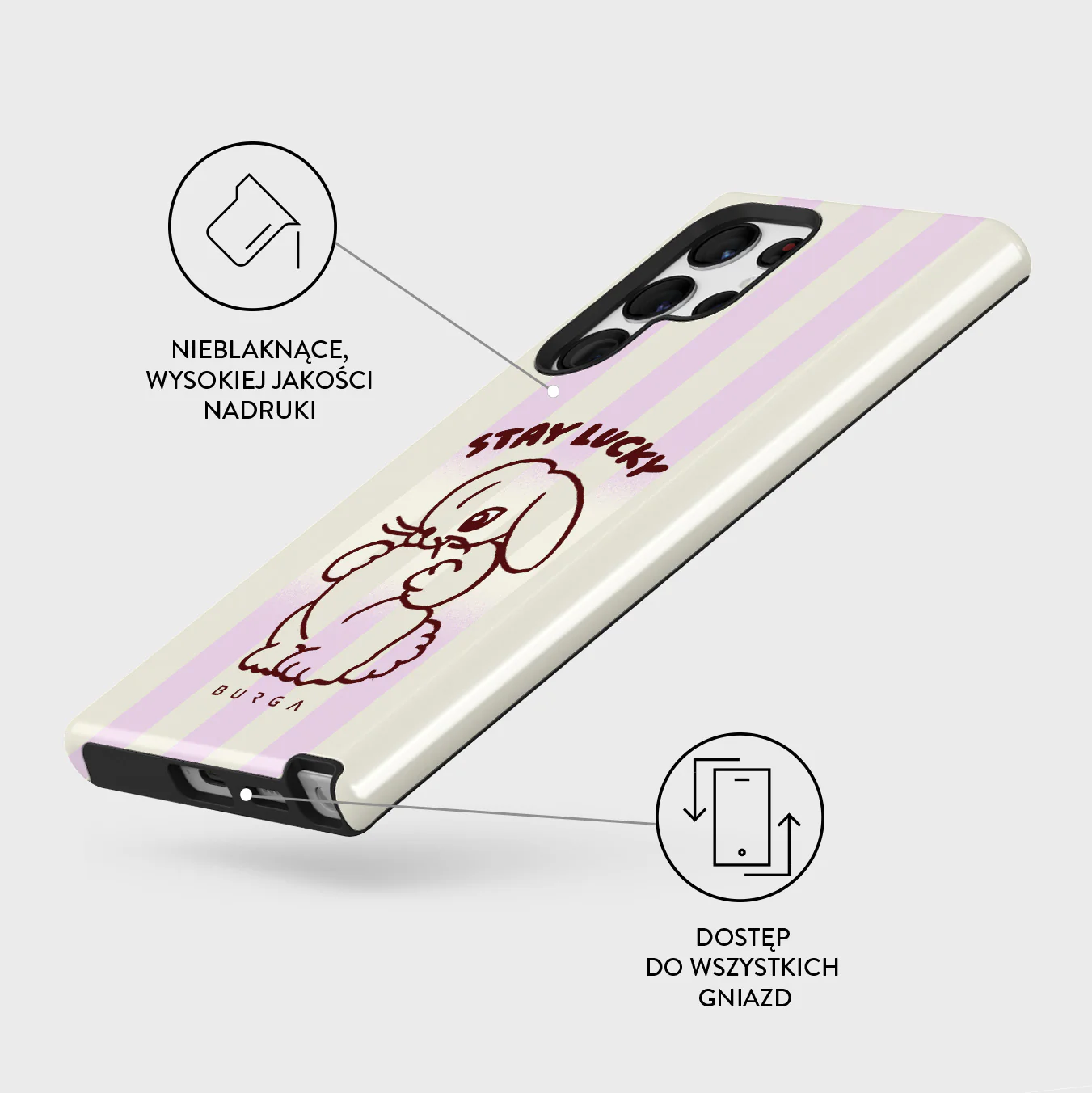 Stay Lucky - Samsung Galaxy S22 Ultra Etui - Image 3