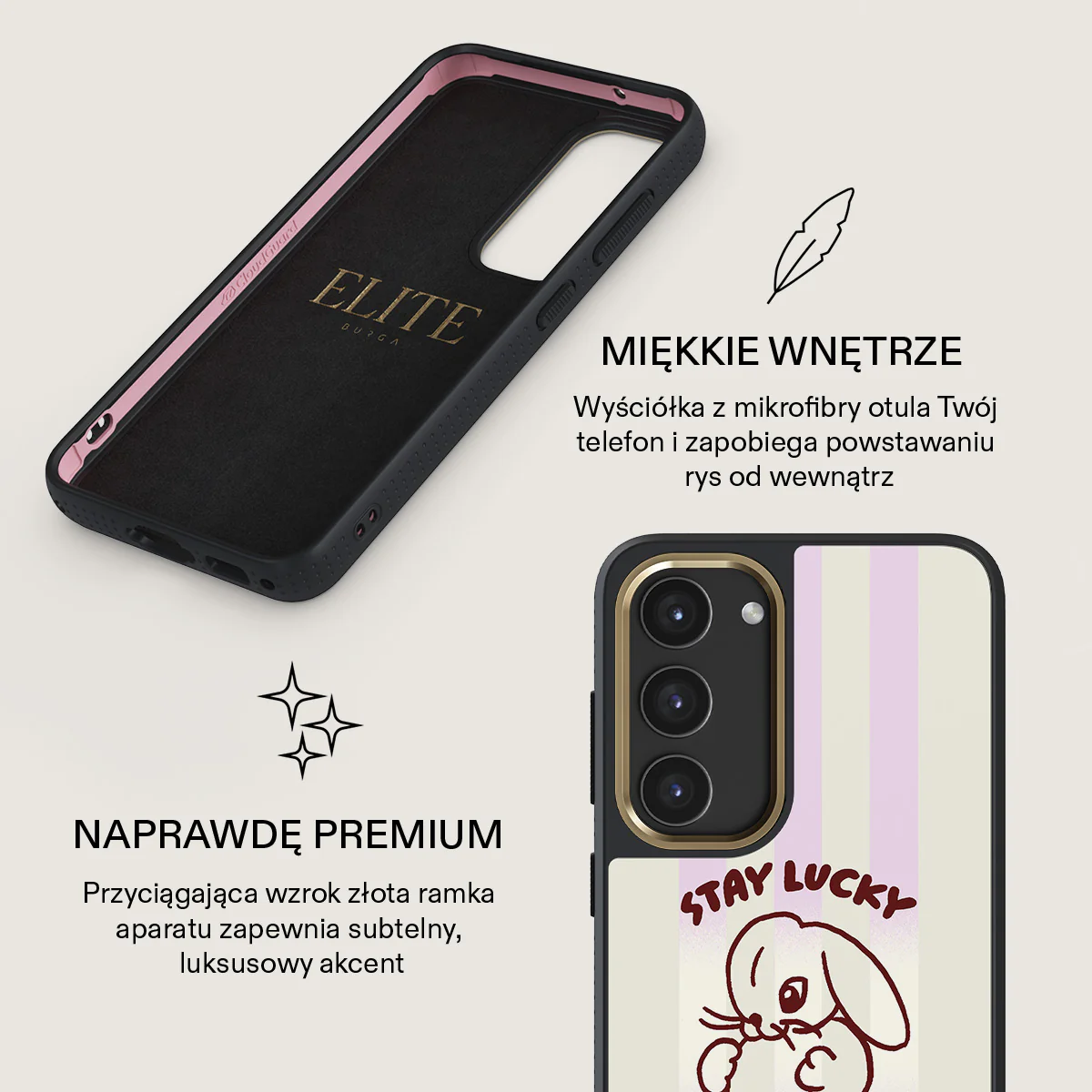 Stay Lucky - Samsung Galaxy S23 Etui - Image 10