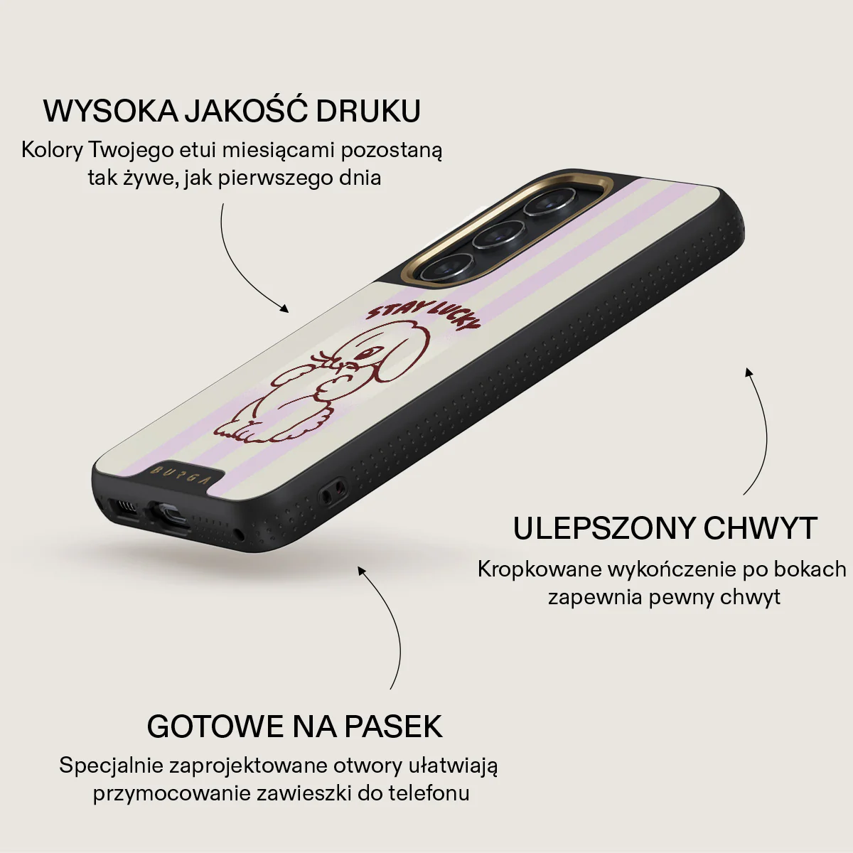 Stay Lucky - Samsung Galaxy S23 Etui - Image 9