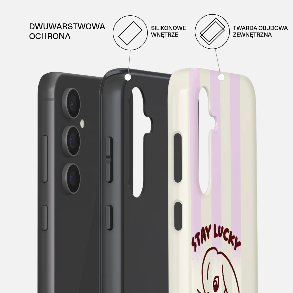 Stay Lucky - Samsung Galaxy S23 FE Etui - Image 2