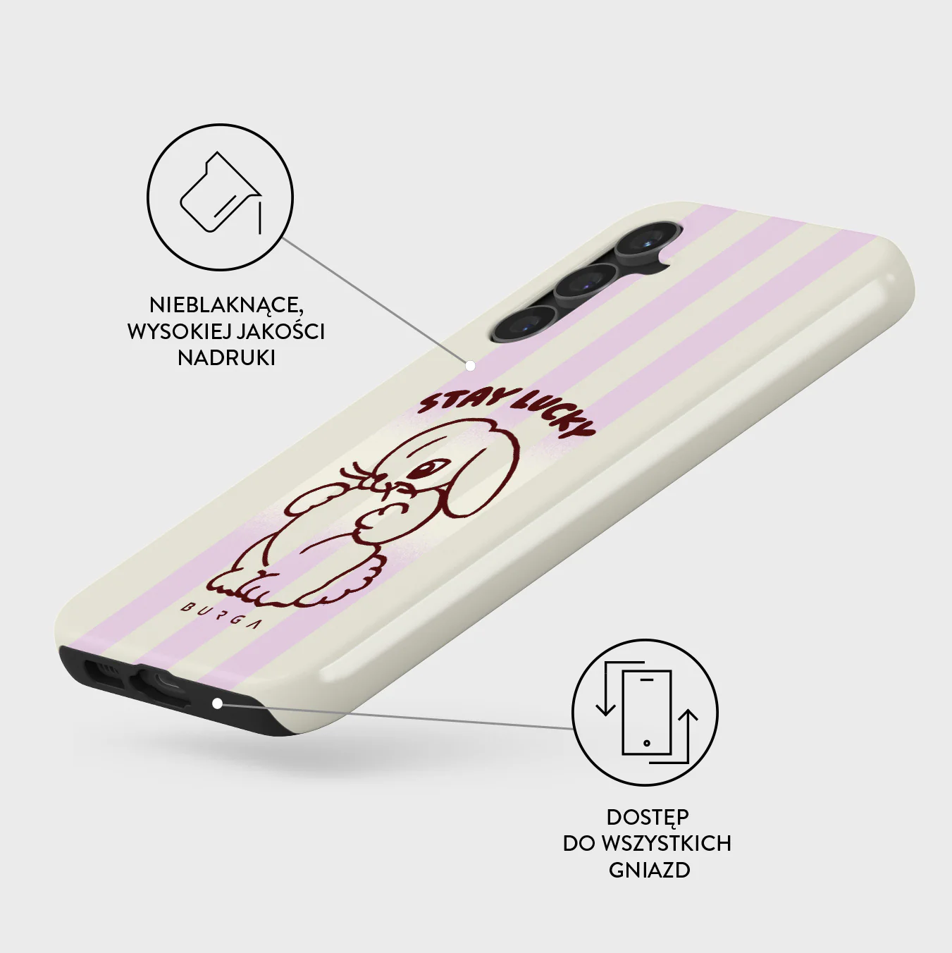 Stay Lucky - Samsung Galaxy S23 FE Etui - Image 3