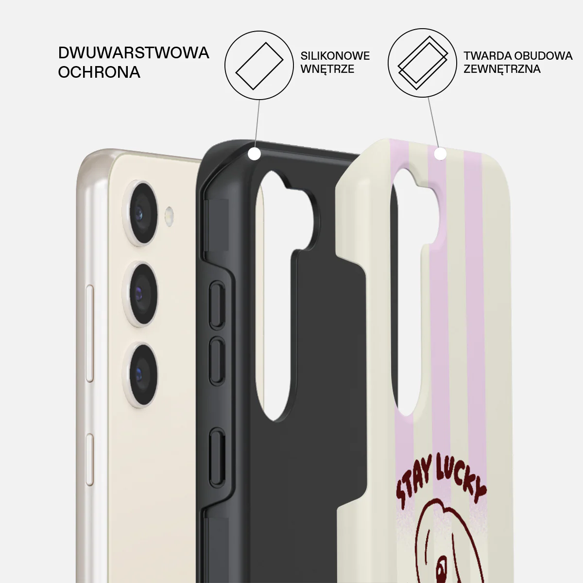 Stay Lucky - Samsung Galaxy S23 Plus Etui - Image 2