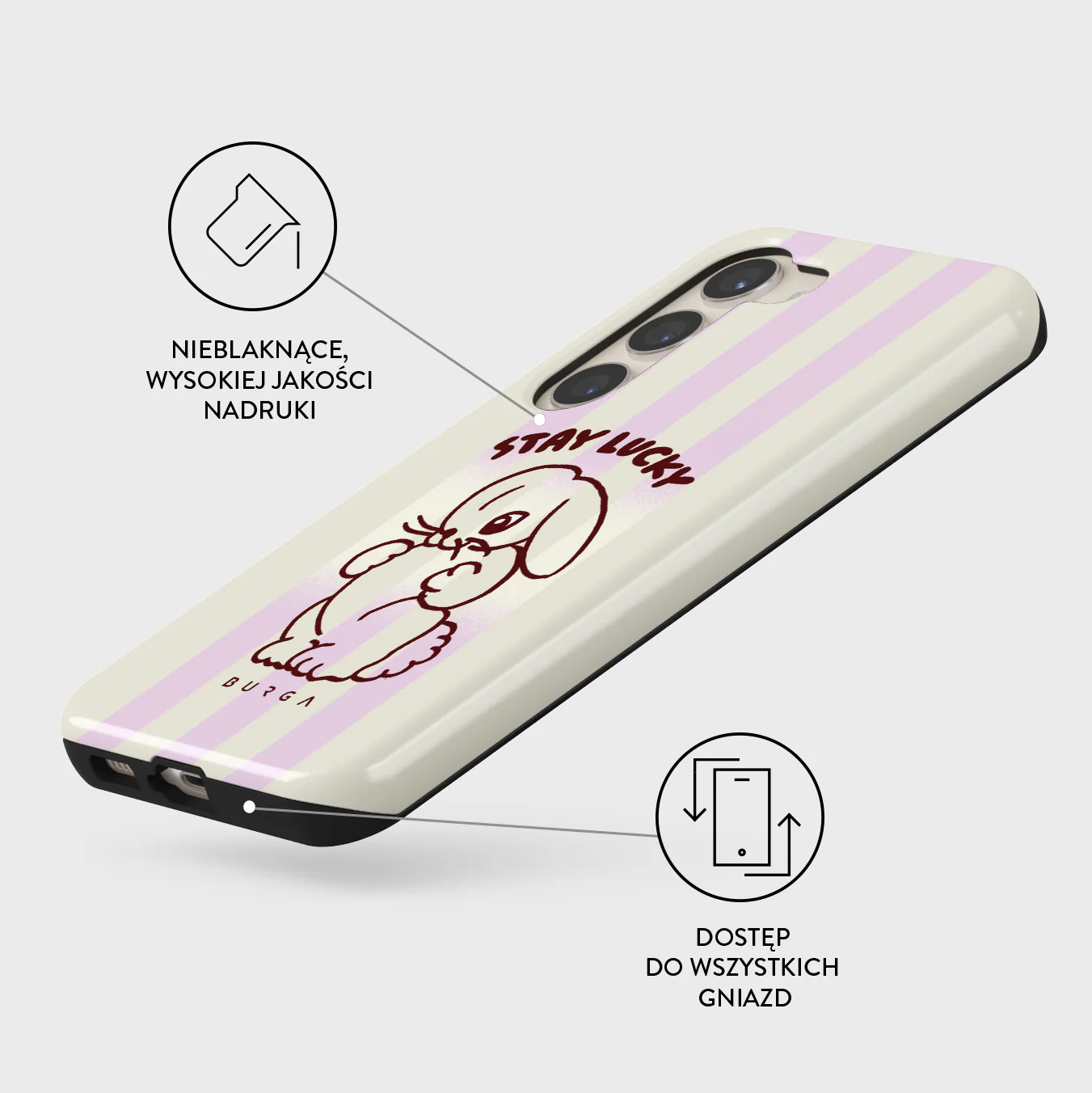 Stay Lucky - Samsung Galaxy S23 Plus Etui - Image 3