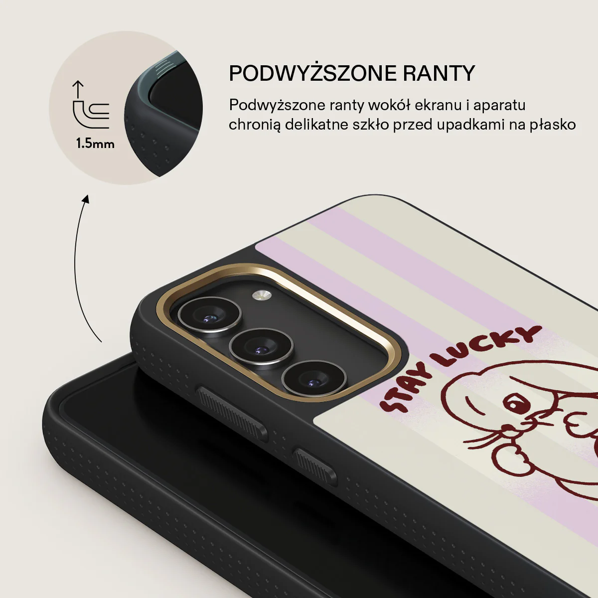 Stay Lucky - Samsung Galaxy S23 Plus Etui - Image 8