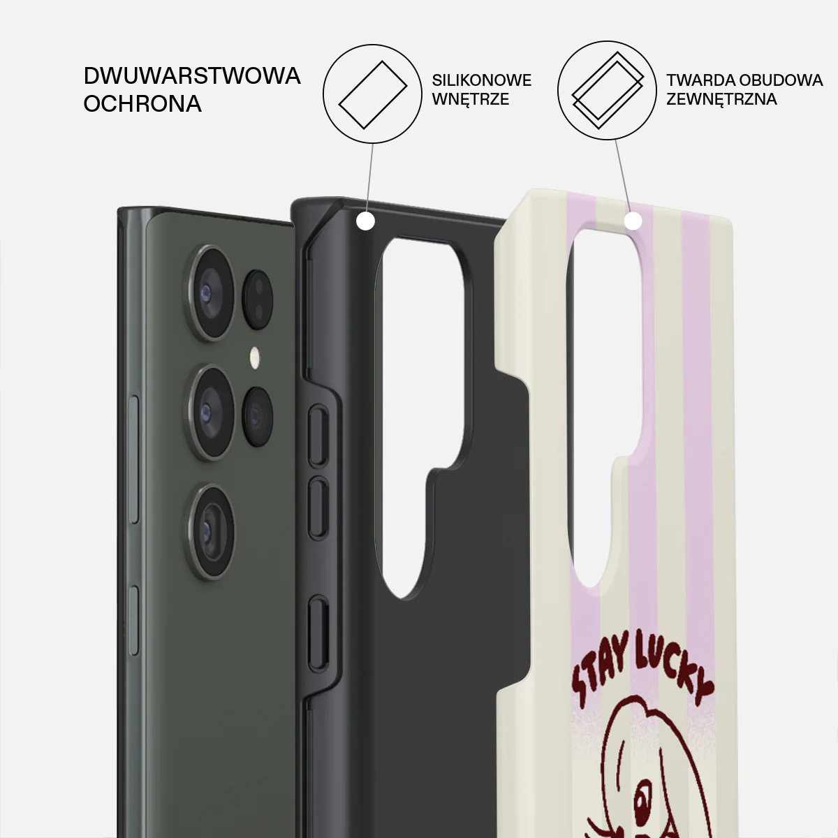 Stay Lucky - Samsung Galaxy S23 Ultra Etui - Image 2