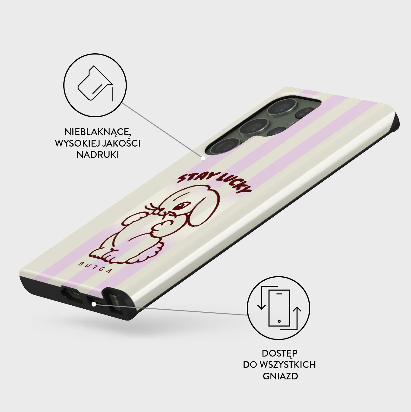 Stay Lucky - Samsung Galaxy S23 Ultra Etui - Image 3